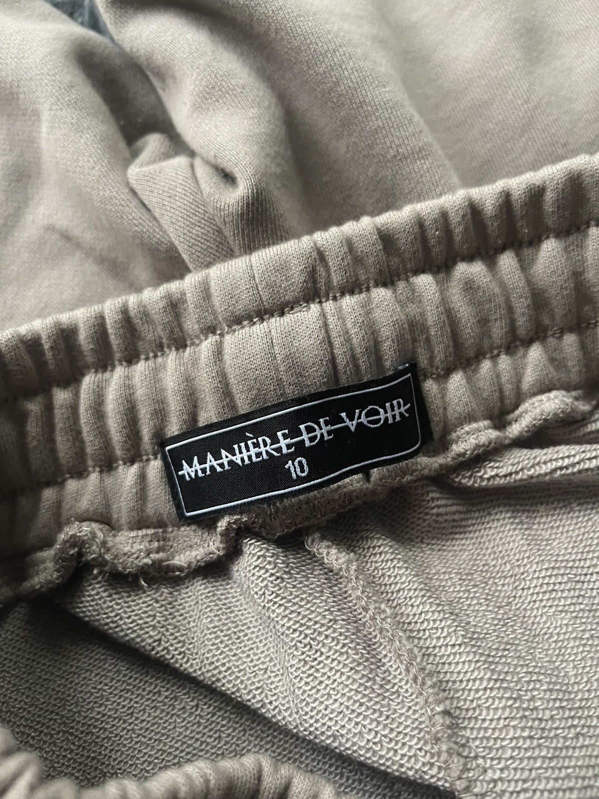 Japanese Brand × Maniere De Vior Maniere de Voir avant garde sweatpants Size 26" / US 2 / IT 38 - 11 Thumbnail