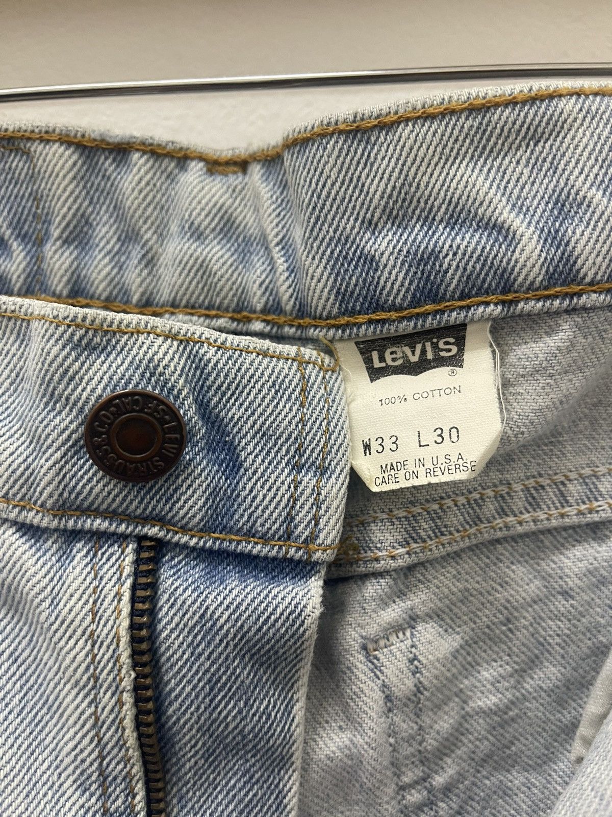 Levi's Rare Vintage LEVIS 560 Made in USA Jeans Size US 33 - 9 Thumbnail