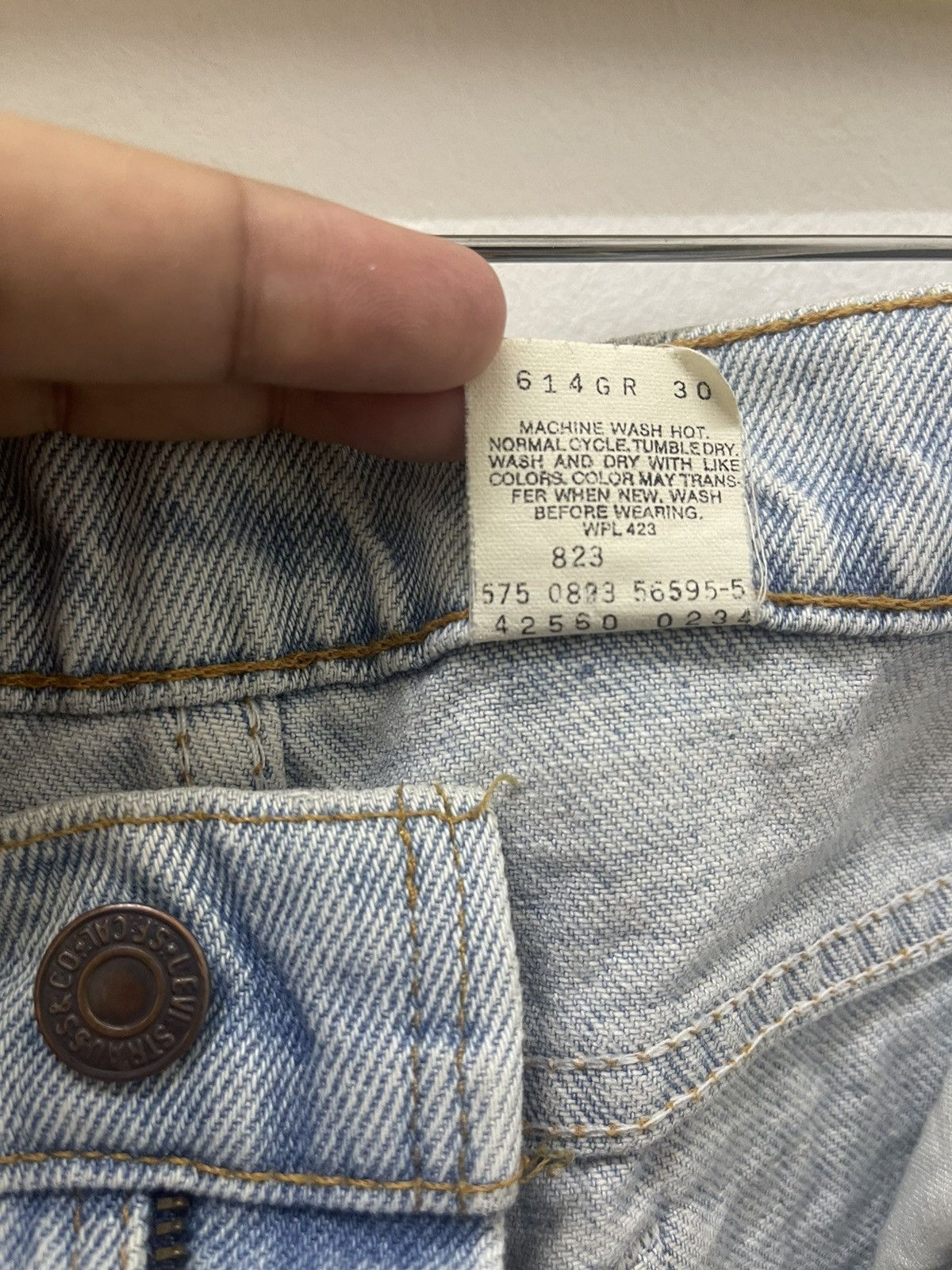 Levi's Rare Vintage LEVIS 560 Made in USA Jeans Size US 33 - 10 Thumbnail