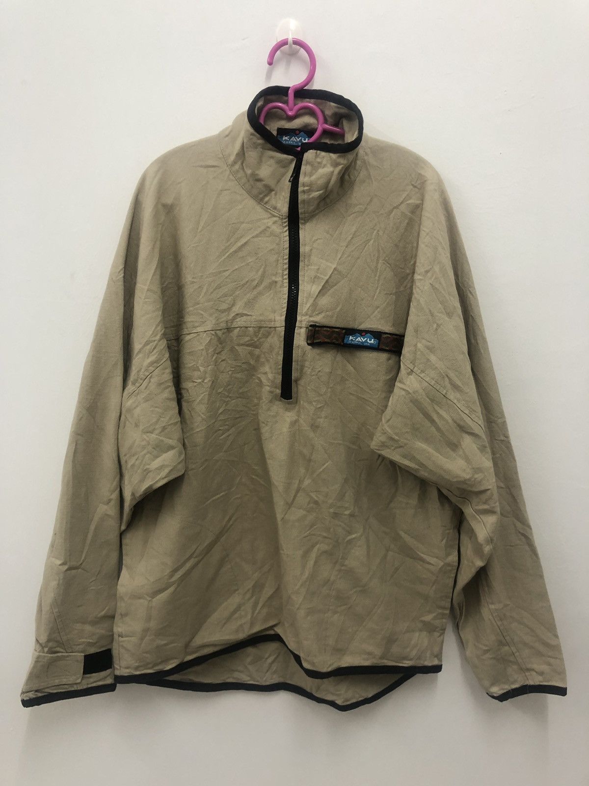 Image of Vintage Kavu Outdoor Jacket in Brown, Men's (Size Small)