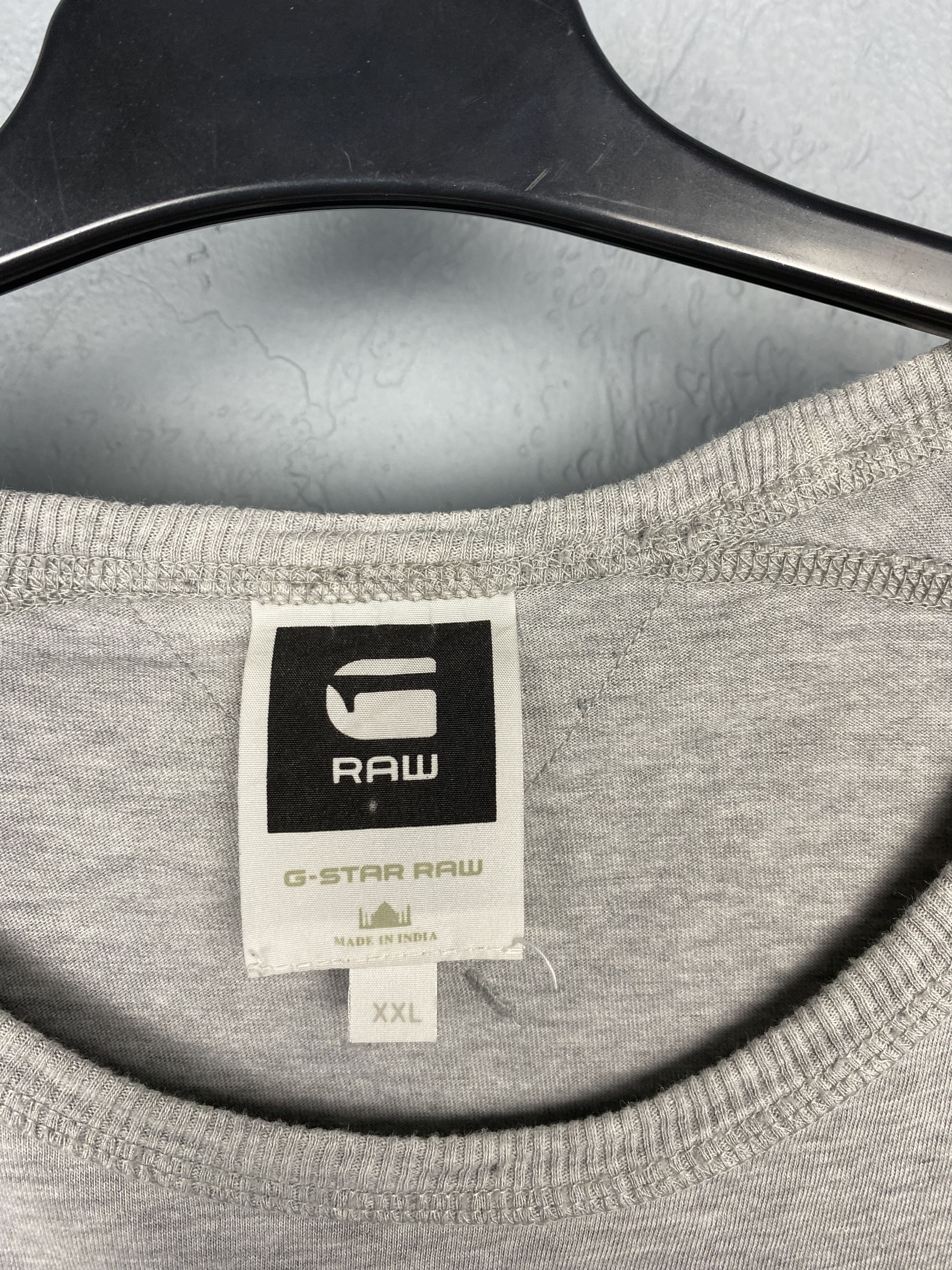 G-Star G Star Raw Vintage Mens T-Shirt Tee Y2K Size US XXL / EU 58 / 5 - 3 Thumbnail