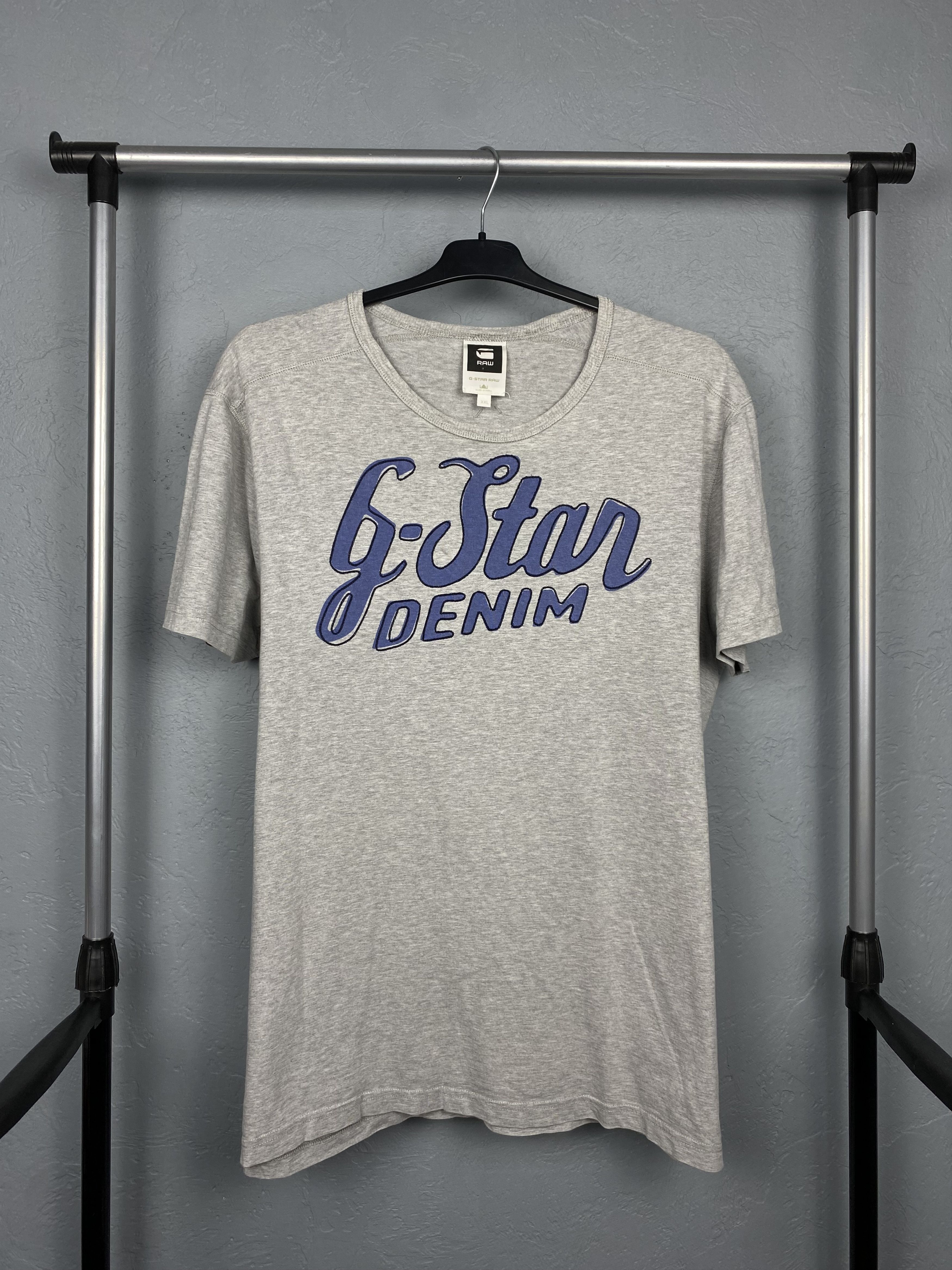 G-Star G Star Raw Vintage Mens T-Shirt Tee Y2K Size US XXL / EU 58 / 5 - 1 Thumbnail