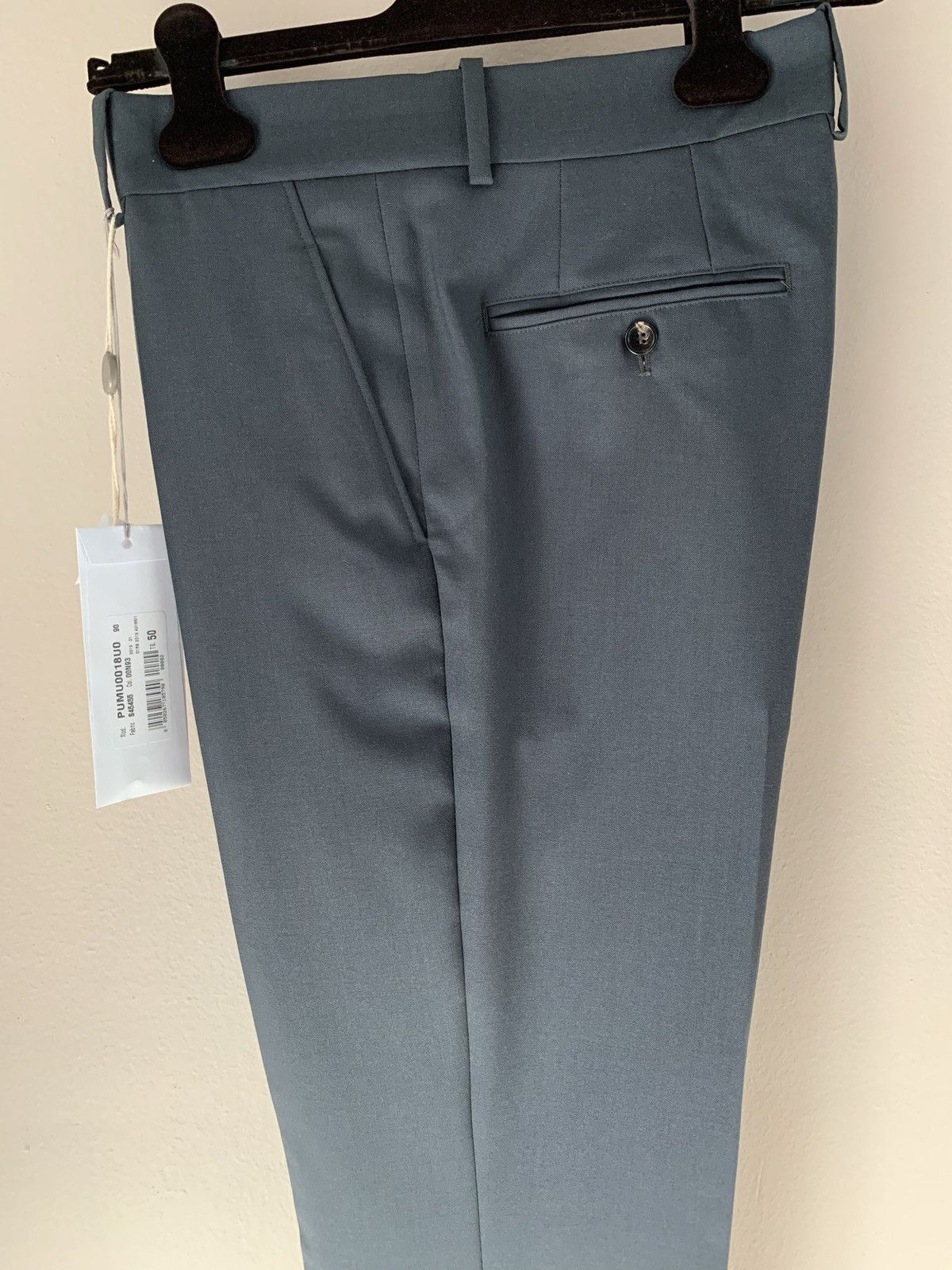 Marni NEW Grey wool trousers, IT50, made in Italy Size 40R - 13 Thumbnail