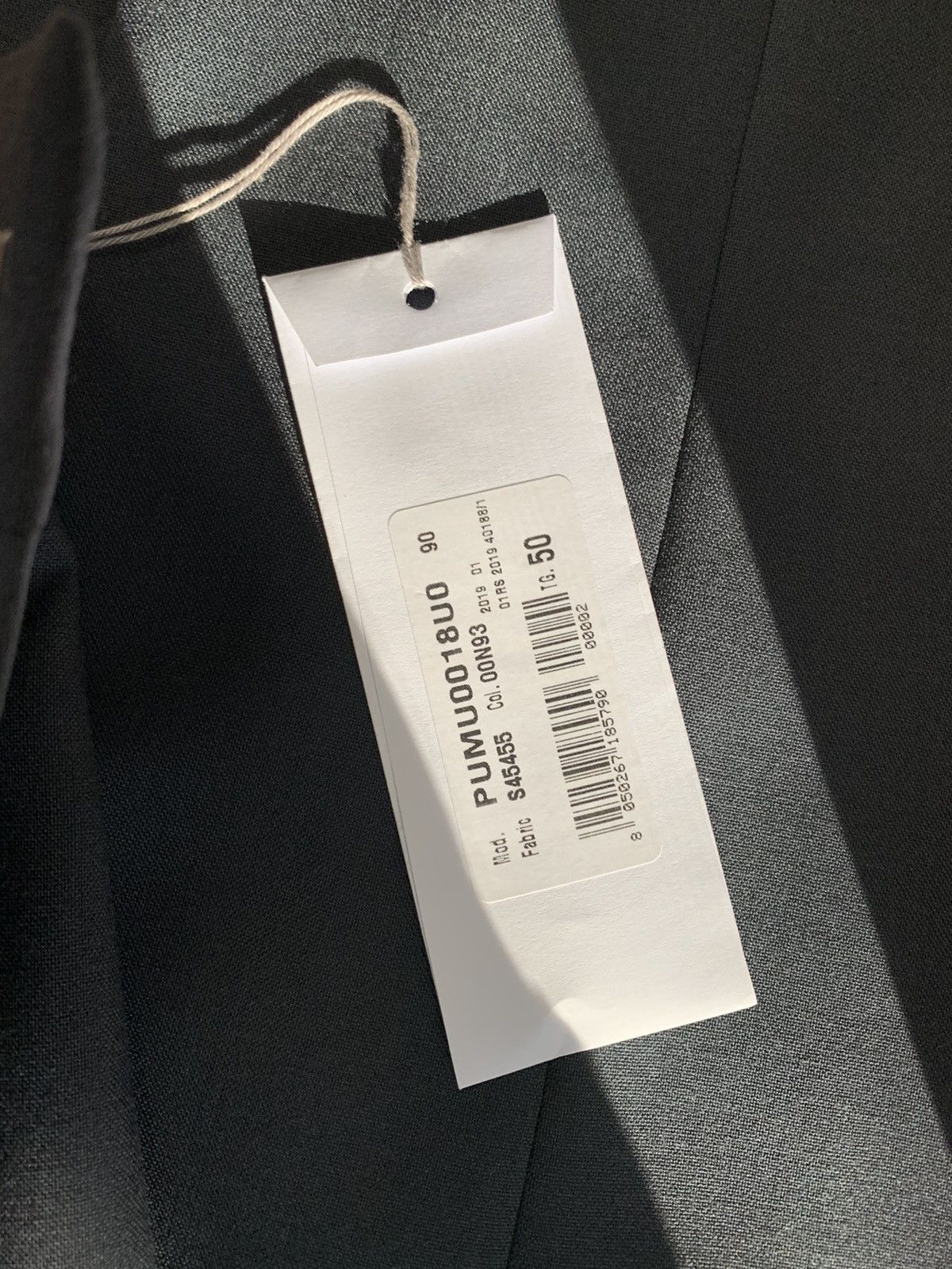 Marni NEW Grey wool trousers, IT50, made in Italy Size 40R - 20 Thumbnail