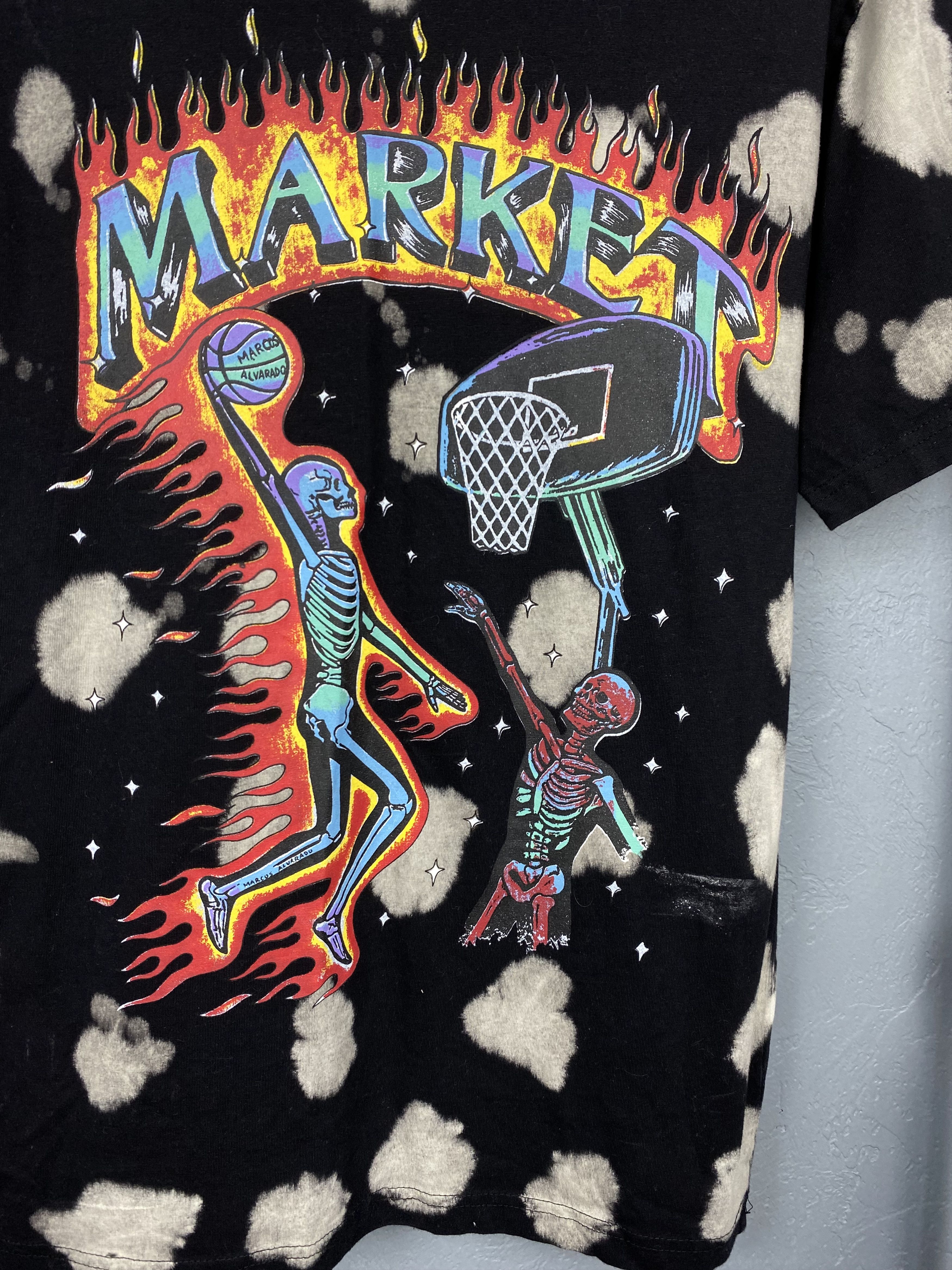 Market Market Basketball Vintage Men’s T-Shirt Tee Size US M / EU 48-50 / 2 - 3 Thumbnail