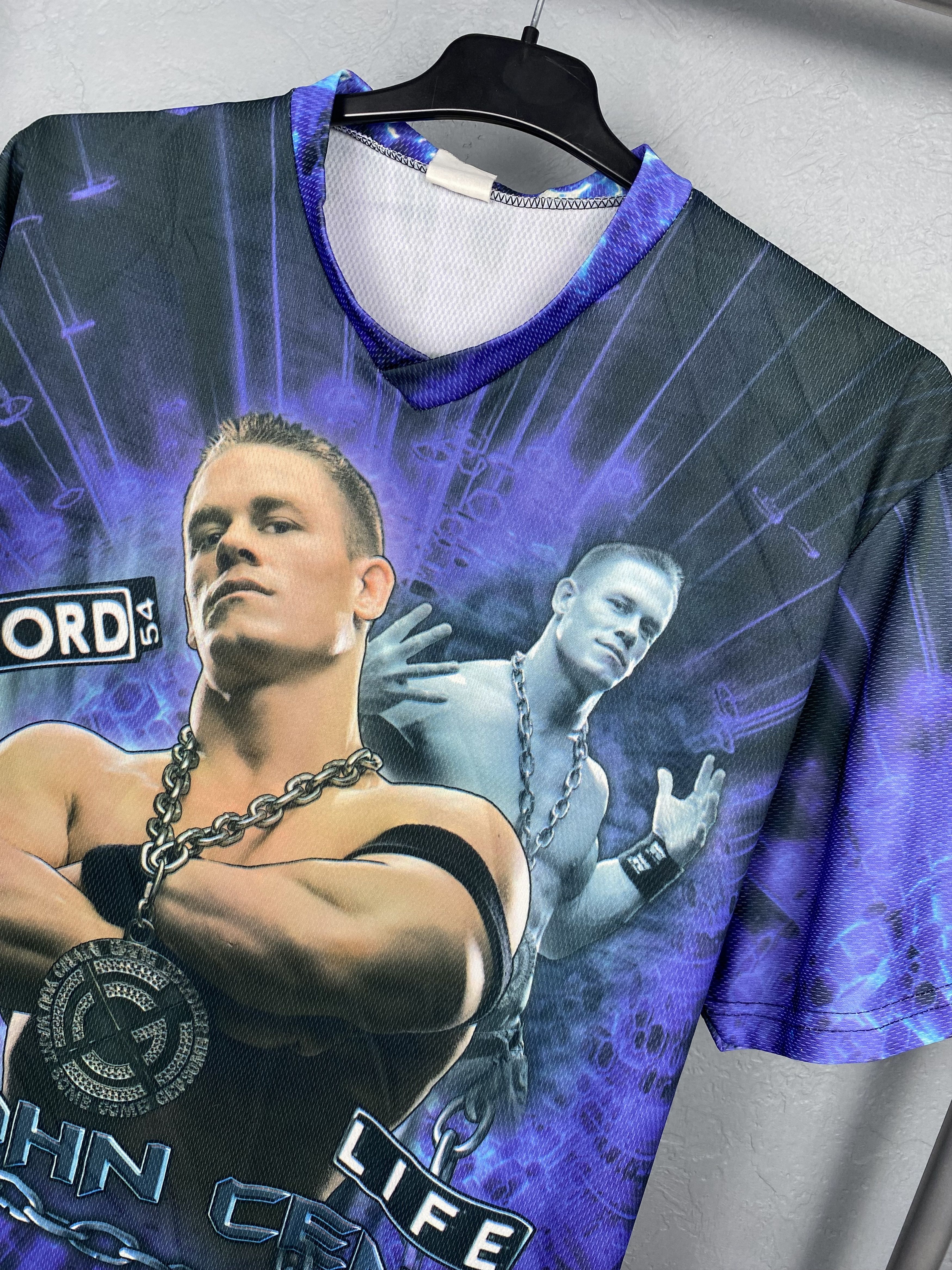 Vintage John Cena WWE Vintage T-Shirt Tee Y2K Made in Italy Size US L / EU 52-54 / 3 - 2 Thumbnail