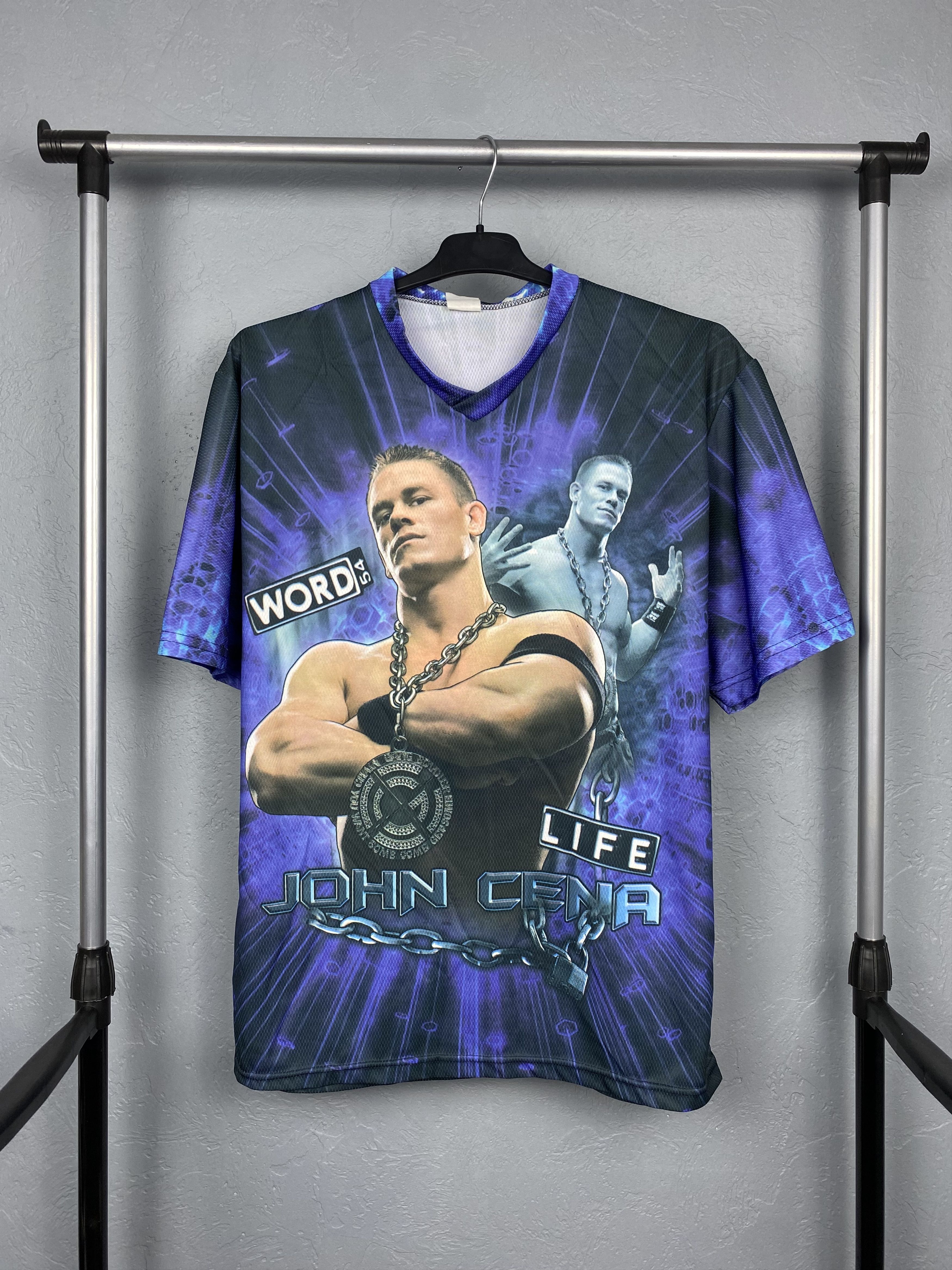 Vintage John Cena WWE Vintage T-Shirt Tee Y2K Made in Italy Size US L / EU 52-54 / 3 - 1 Thumbnail