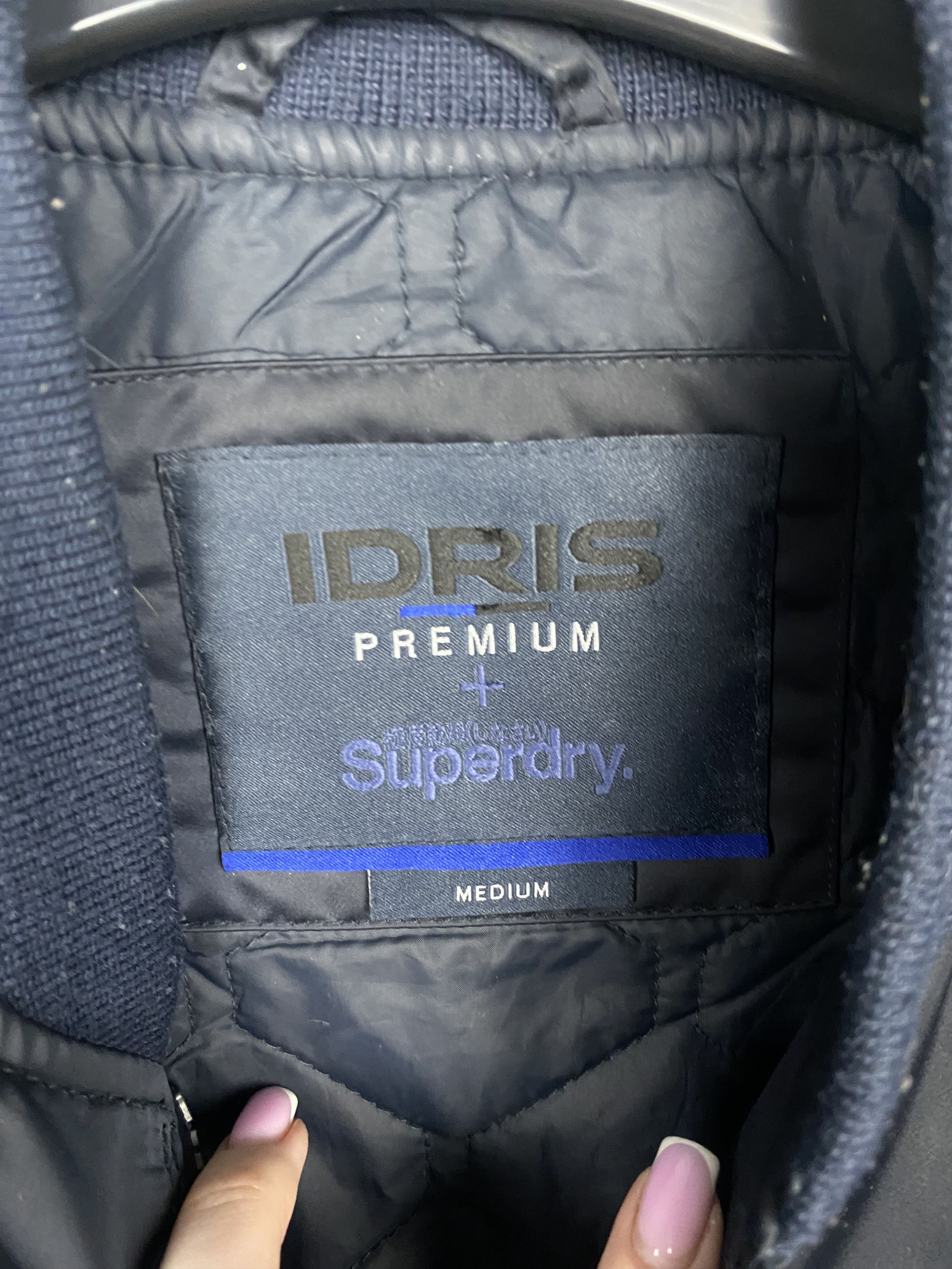 Superdry Superdry x Idris Elba Mens MA1 Nylon Bomber Jacket Size US M / EU 48-50 / 2 - 4 Thumbnail