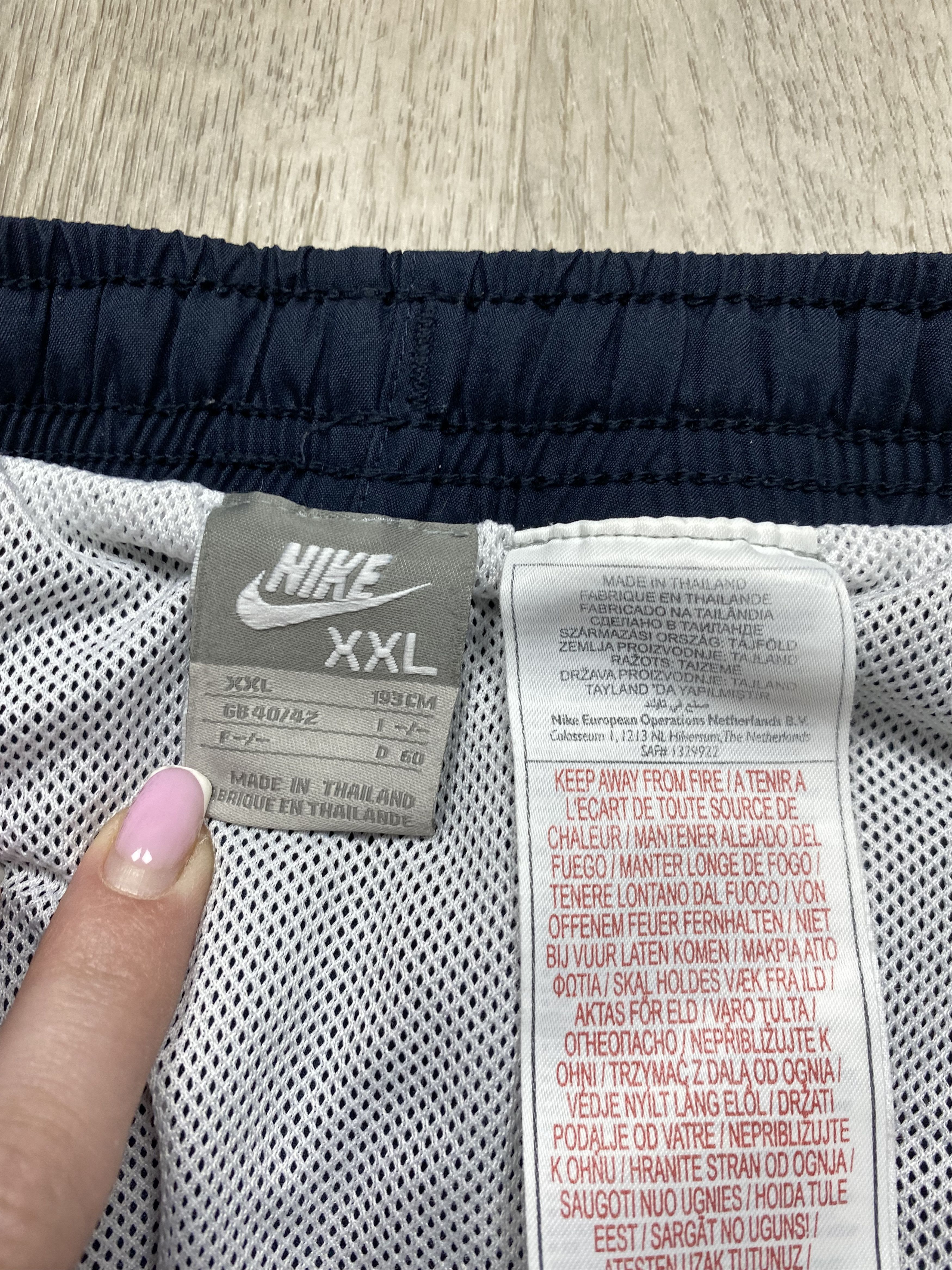 Nike × Vintage Nike Vintage Nylon Shorts Y2K Size US 38 / EU 54 - 4 Thumbnail