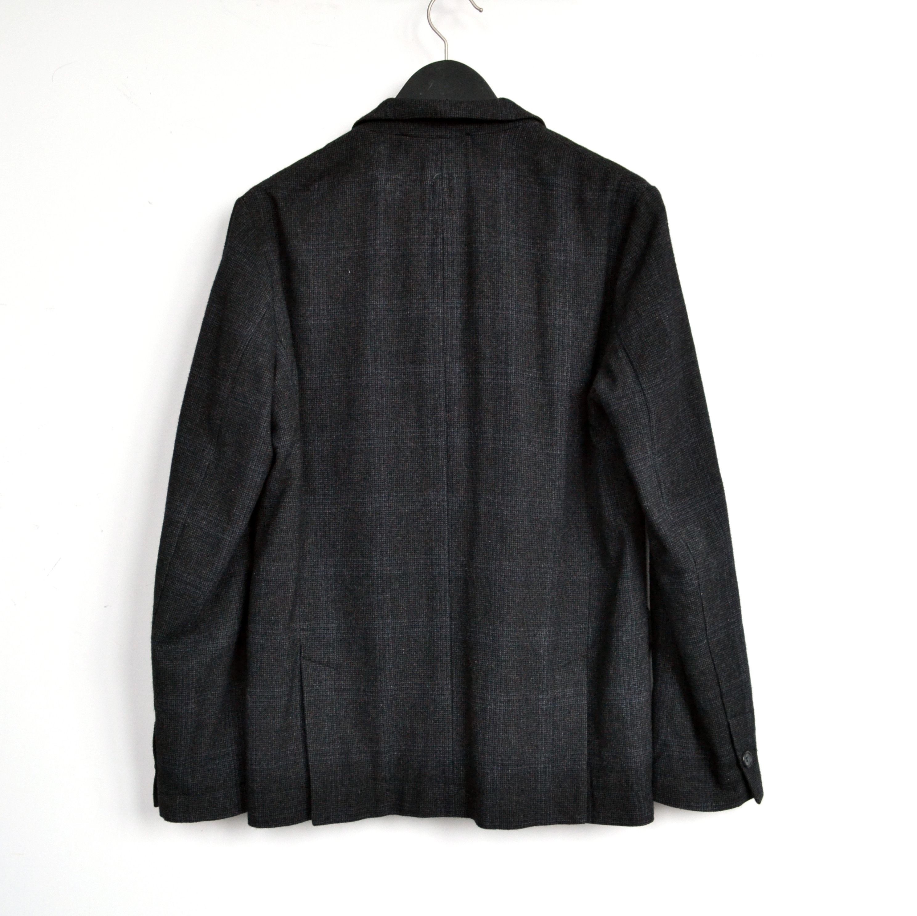 hannes roether HANNES ROETHER Jacket Wool Blazer Coat Grey Black Size S Size US S / EU 44-46 / 1 - 4 Thumbnail