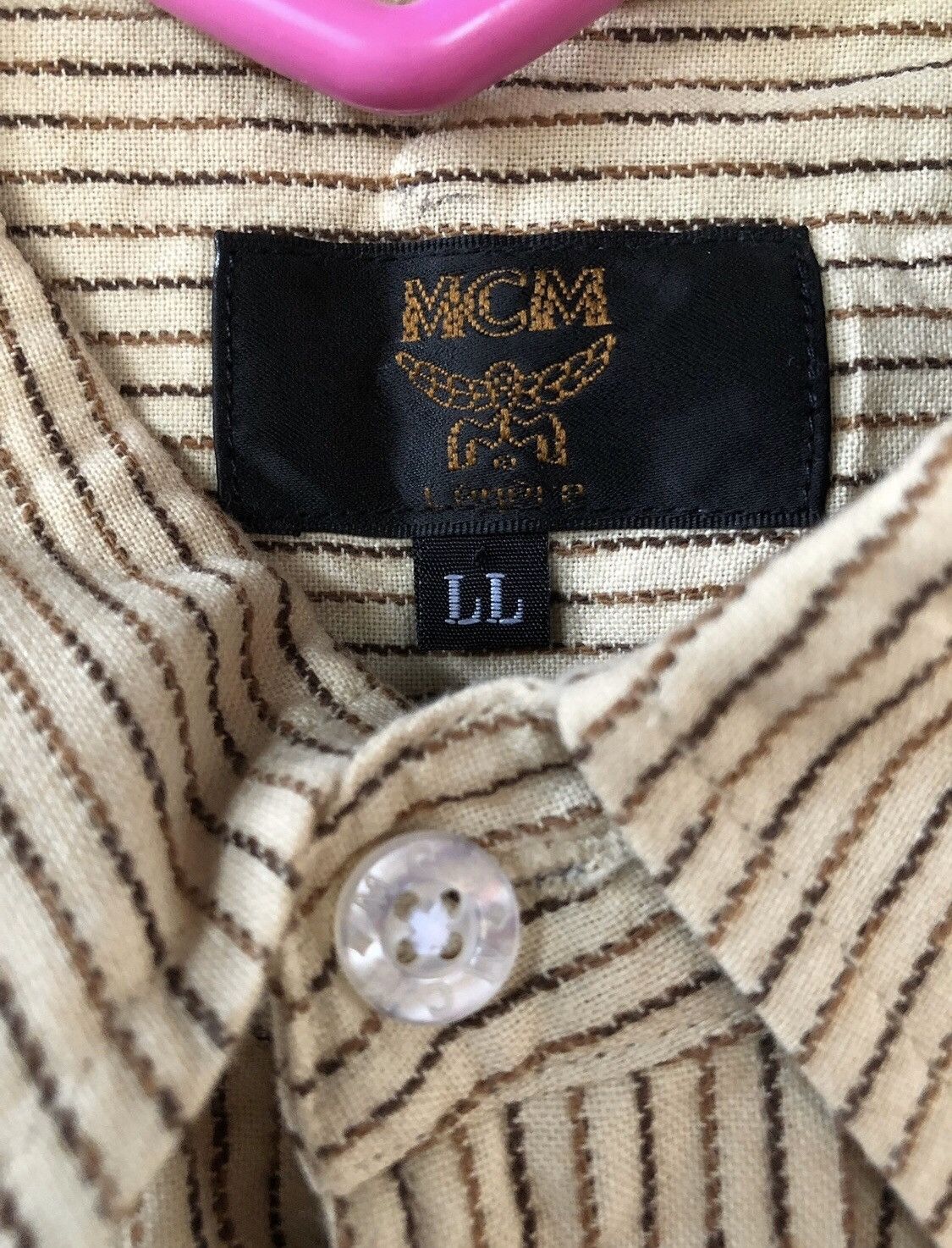 MCM Rare Vintage MCM Legere Shirt Size US L / EU 52-54 / 3 - 3 Thumbnail