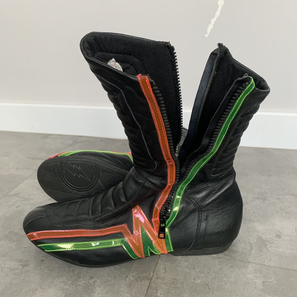 Walter Van Beirendonck Walter Van Beirendonck Boots Hi Top Shoes Leather Black Size US 9 / EU 42 - 6 Thumbnail
