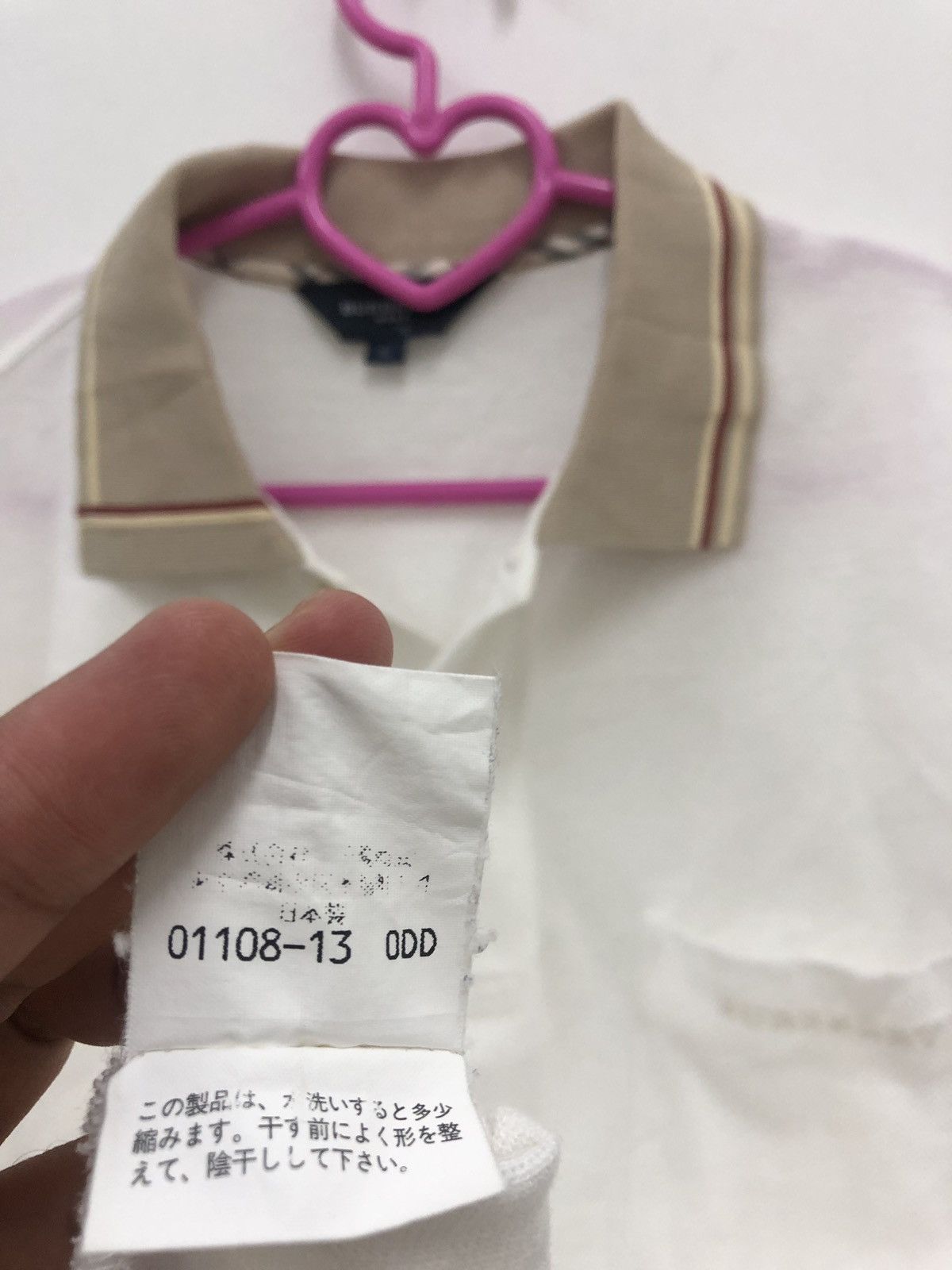Burberry Rare Vintage Burberry Golf Polo Shirt Size US L / EU 52-54 / 3 - 5 Thumbnail