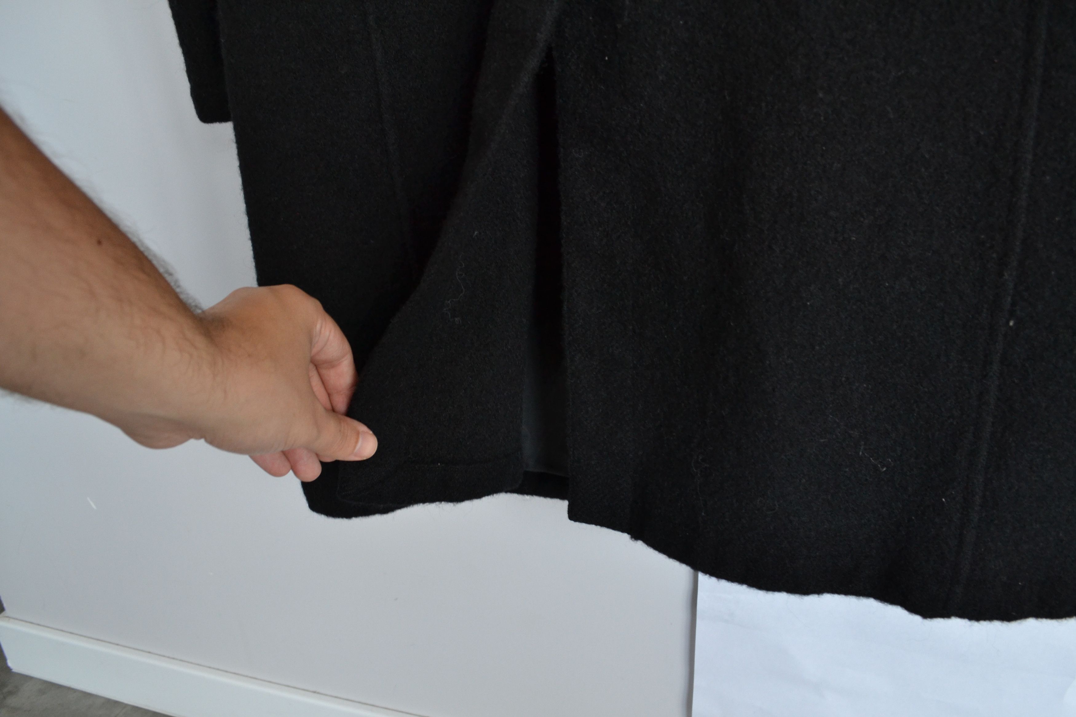 Miu Miu MIU MIU Coat Jacket Black Wool Mohair Pockets PRADA 52 Size US L / EU 52-54 / 3 - 10 Thumbnail