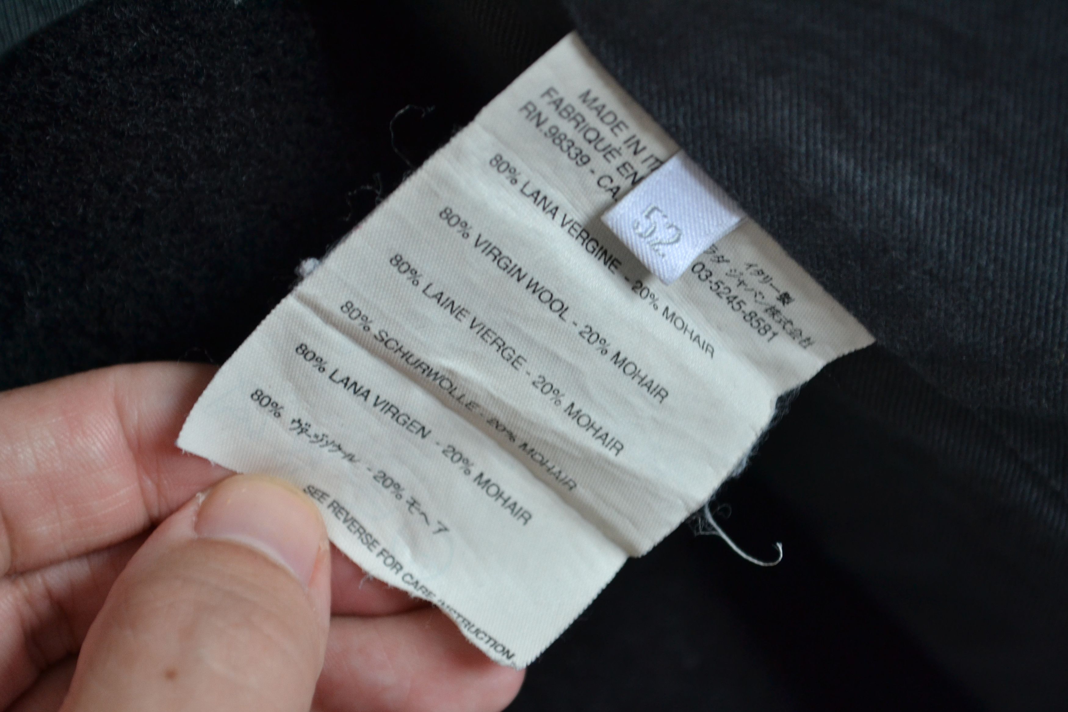 Miu Miu MIU MIU Coat Jacket Black Wool Mohair Pockets PRADA 52 Size US L / EU 52-54 / 3 - 8 Thumbnail