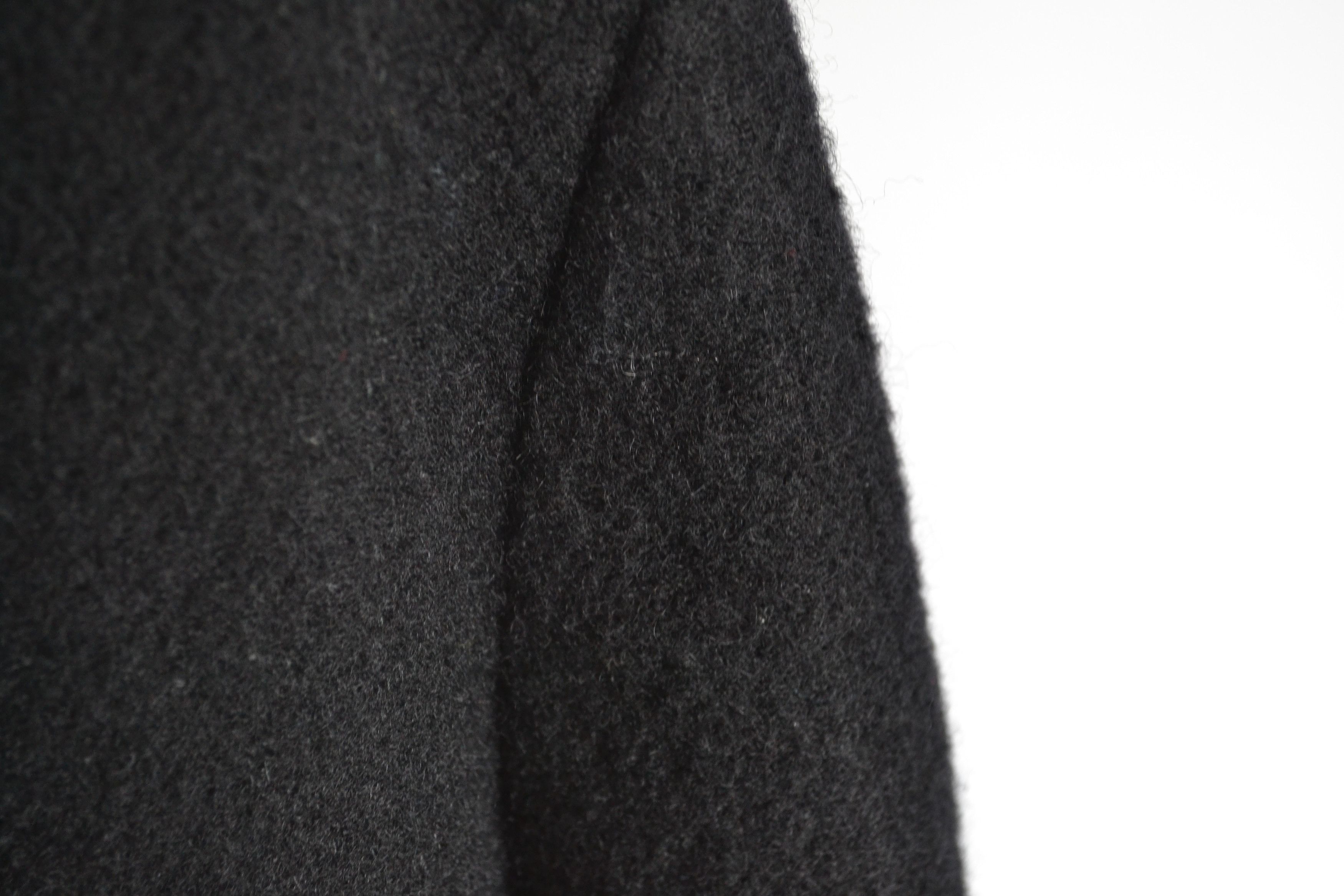 Miu Miu MIU MIU Coat Jacket Black Wool Mohair Pockets PRADA 52 Size US L / EU 52-54 / 3 - 18 Thumbnail