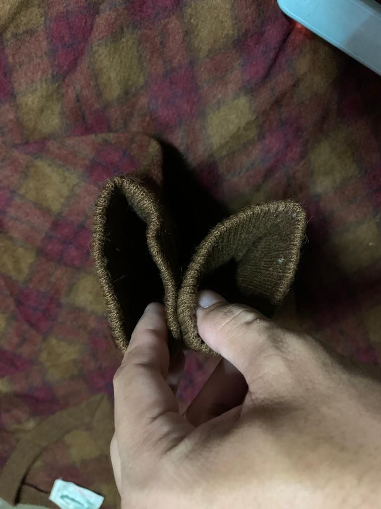 Japanese Brand × Vintage Vintage Crocodile Wool V neck Sweatshirt Size US M / EU 48-50 / 2 - 7 Thumbnail