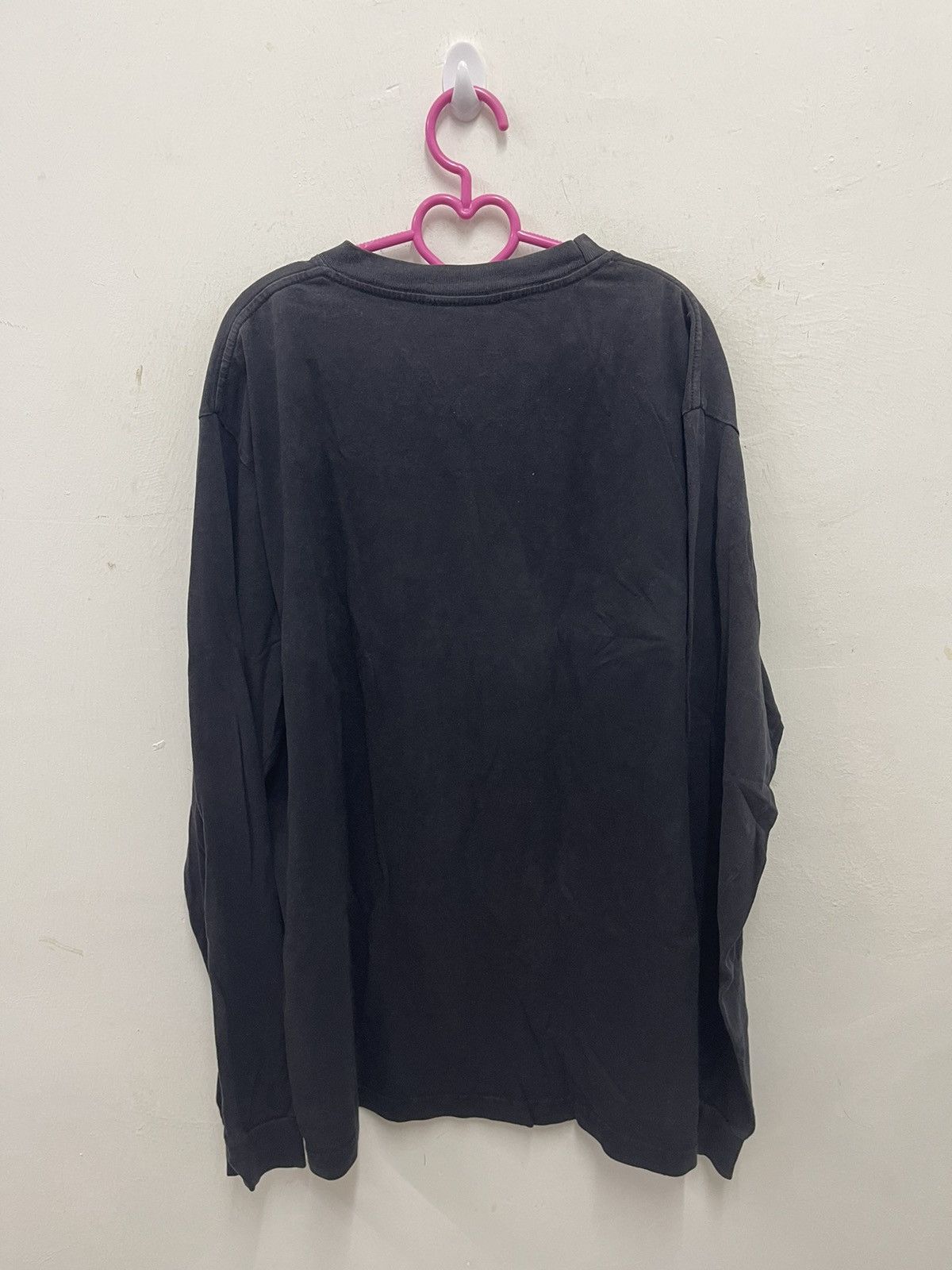 If Six Was Nine Rare Vintage OCTOPUS ARMY Wording Thrashed Long Sleeve Tee Size US L / EU 52-54 / 3 - 3 Thumbnail