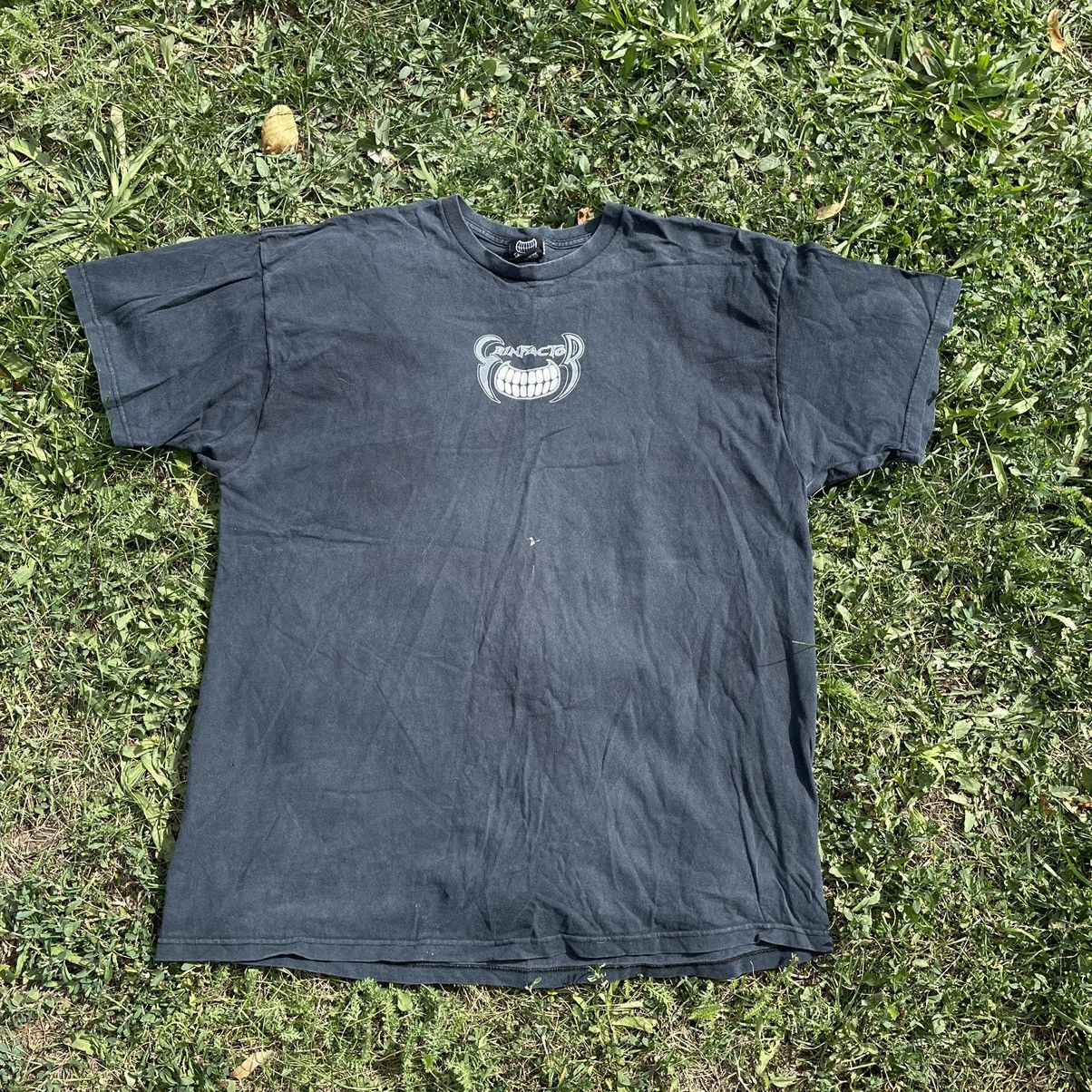 Band Tees Vintage 90s Skulls Dead Face Shit Tee Band Rock Streetwear Size US XXL / EU 58 / 5 - 3 Thumbnail