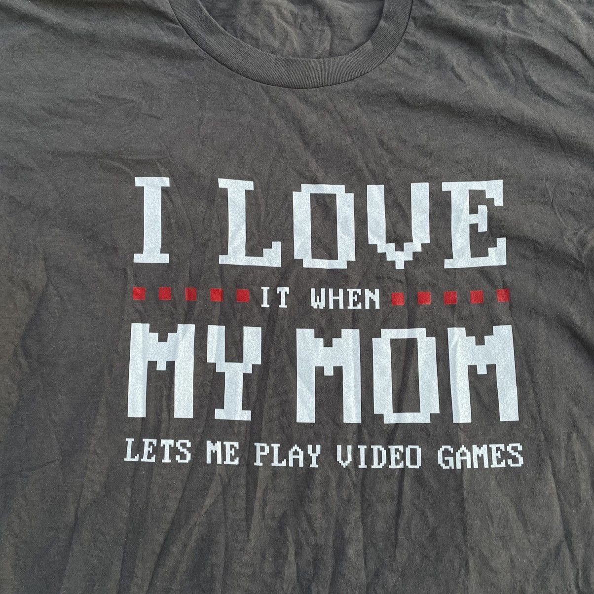 Vintage Vintage 90s Sun Faded Graphic Tee Mom Love Streetwear Slim M Size US M / EU 48-50 / 2 - 4 Thumbnail