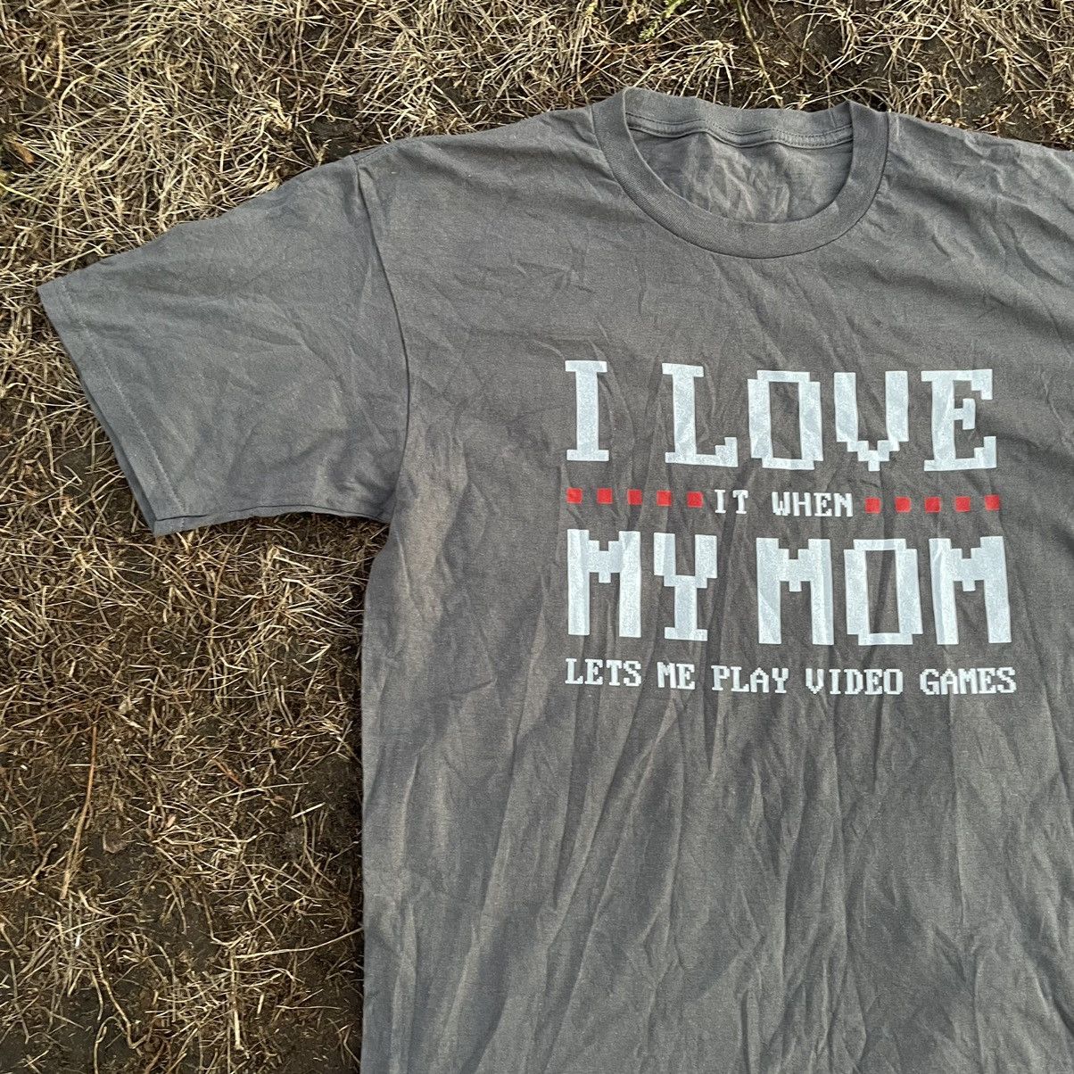 Vintage Vintage 90s Sun Faded Graphic Tee Mom Love Streetwear Slim M Size US M / EU 48-50 / 2 - 2 Thumbnail