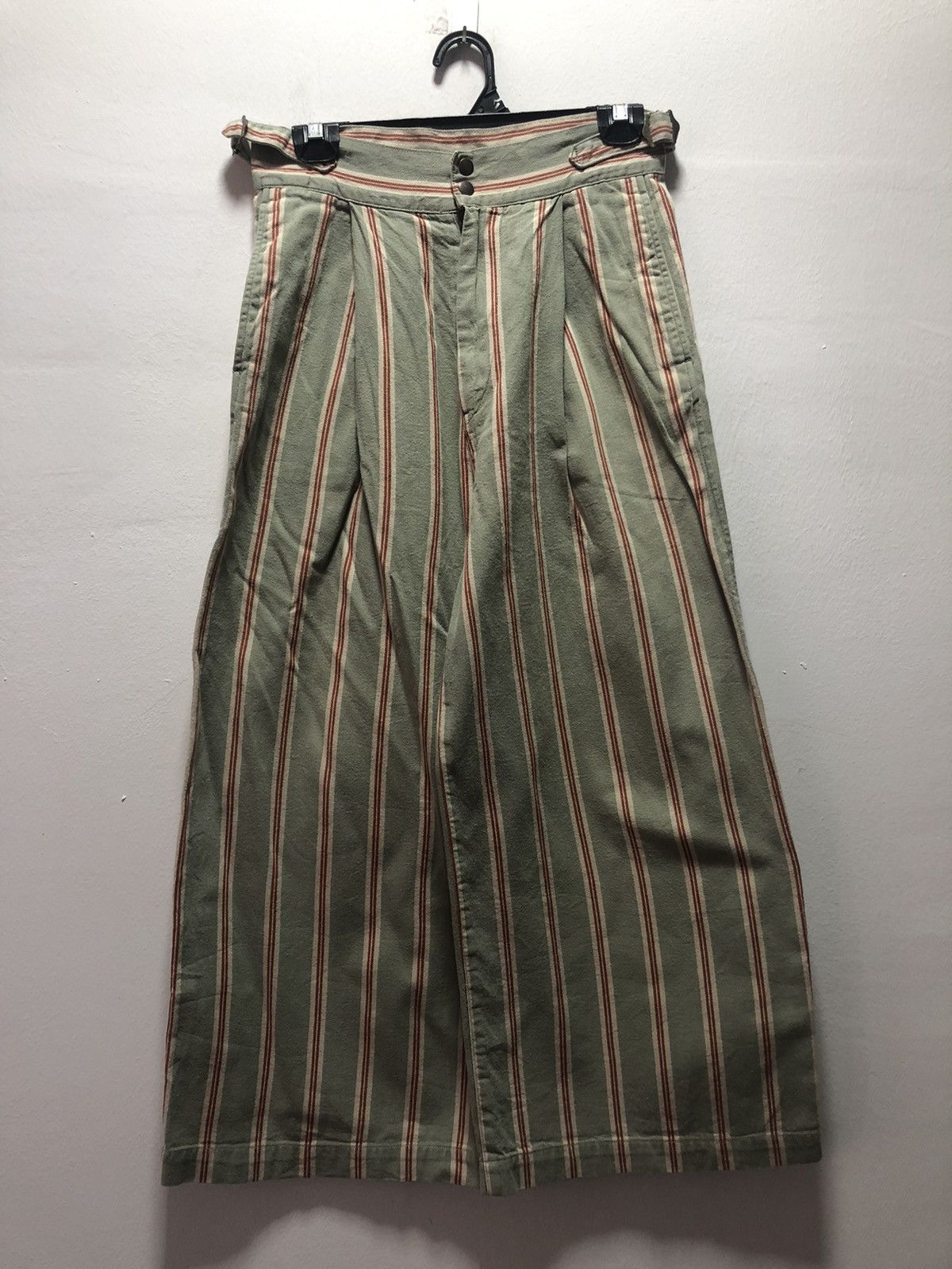 Kapital KAPITAL Pants Stripe Japan Blouse Side Buckle Size 28" / US 6 / IT 42 - 1 Thumbnail