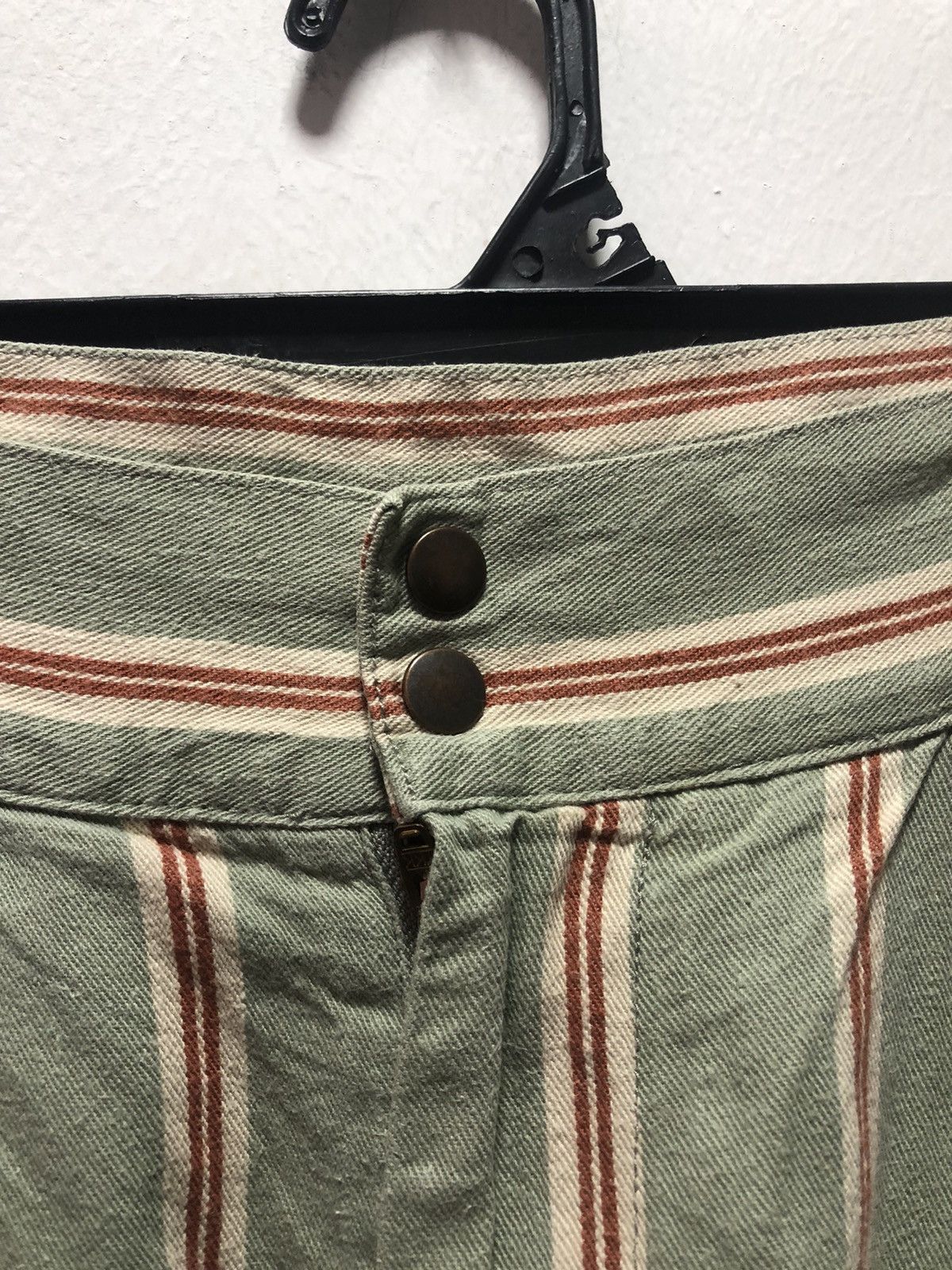 Kapital KAPITAL Pants Stripe Japan Blouse Side Buckle Size 28" / US 6 / IT 42 - 4 Thumbnail