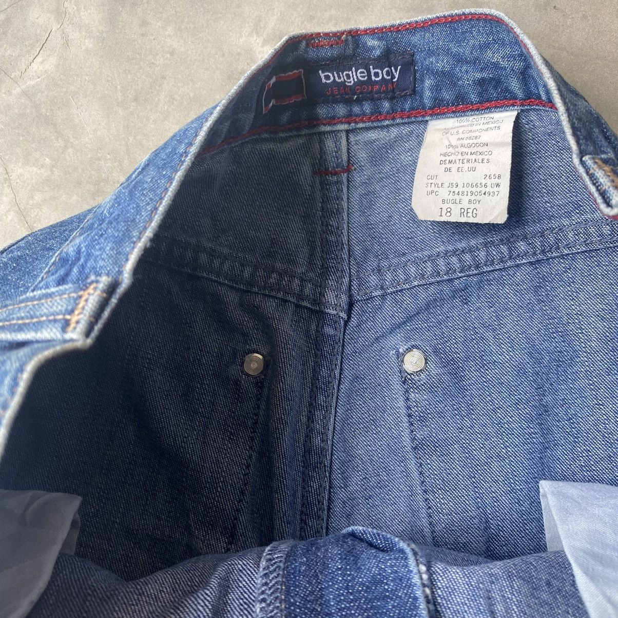 Bugle Boy × Vintage Vintage 90s bugle boy carpenter baggy jeans Size US 28 / EU 44 - 12 Thumbnail