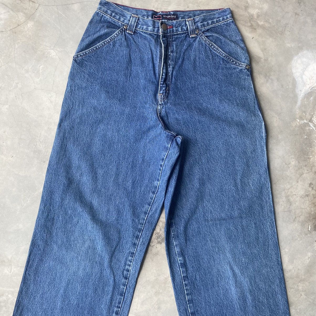 Bugle Boy × Vintage Vintage 90s bugle boy carpenter baggy jeans Size US 28 / EU 44 - 6 Thumbnail