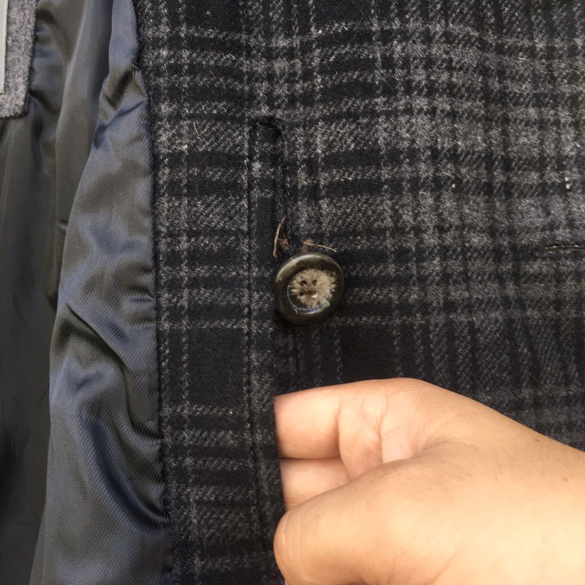 Japanese Brand Manhattan Double Breast Wool Coat Size US M / EU 48-50 / 2 - 10 Thumbnail