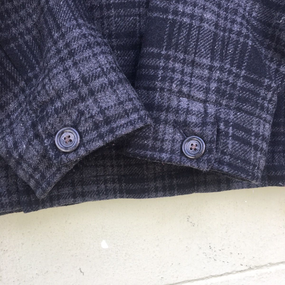 Japanese Brand Manhattan Double Breast Wool Coat Size US M / EU 48-50 / 2 - 7 Thumbnail