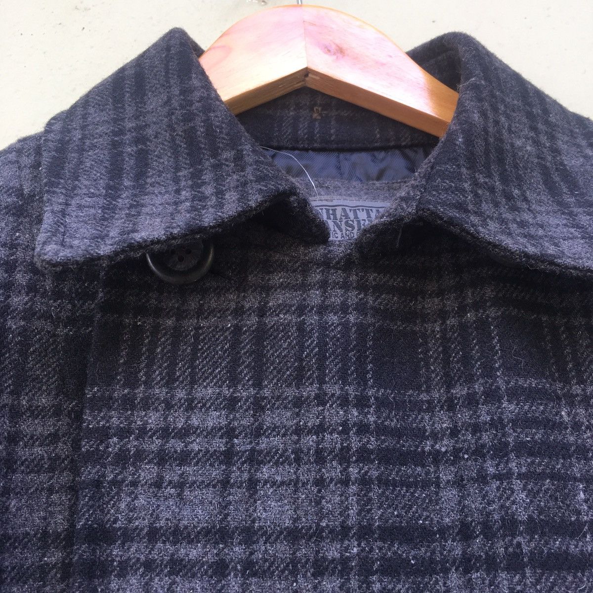 Japanese Brand Manhattan Double Breast Wool Coat Size US M / EU 48-50 / 2 - 6 Thumbnail