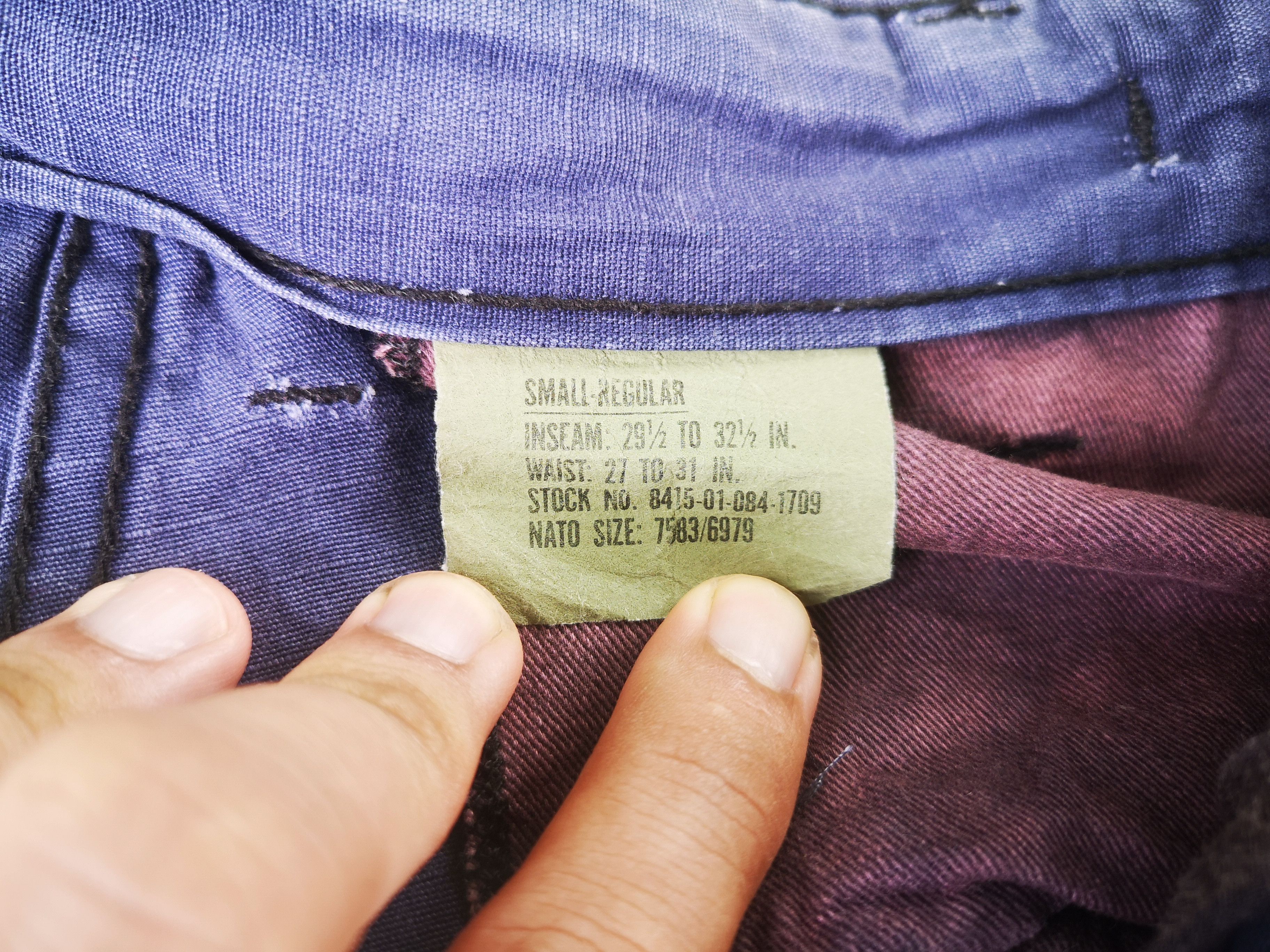 Vintage Vintage military Cargo pants Size US 31 - 17 Thumbnail