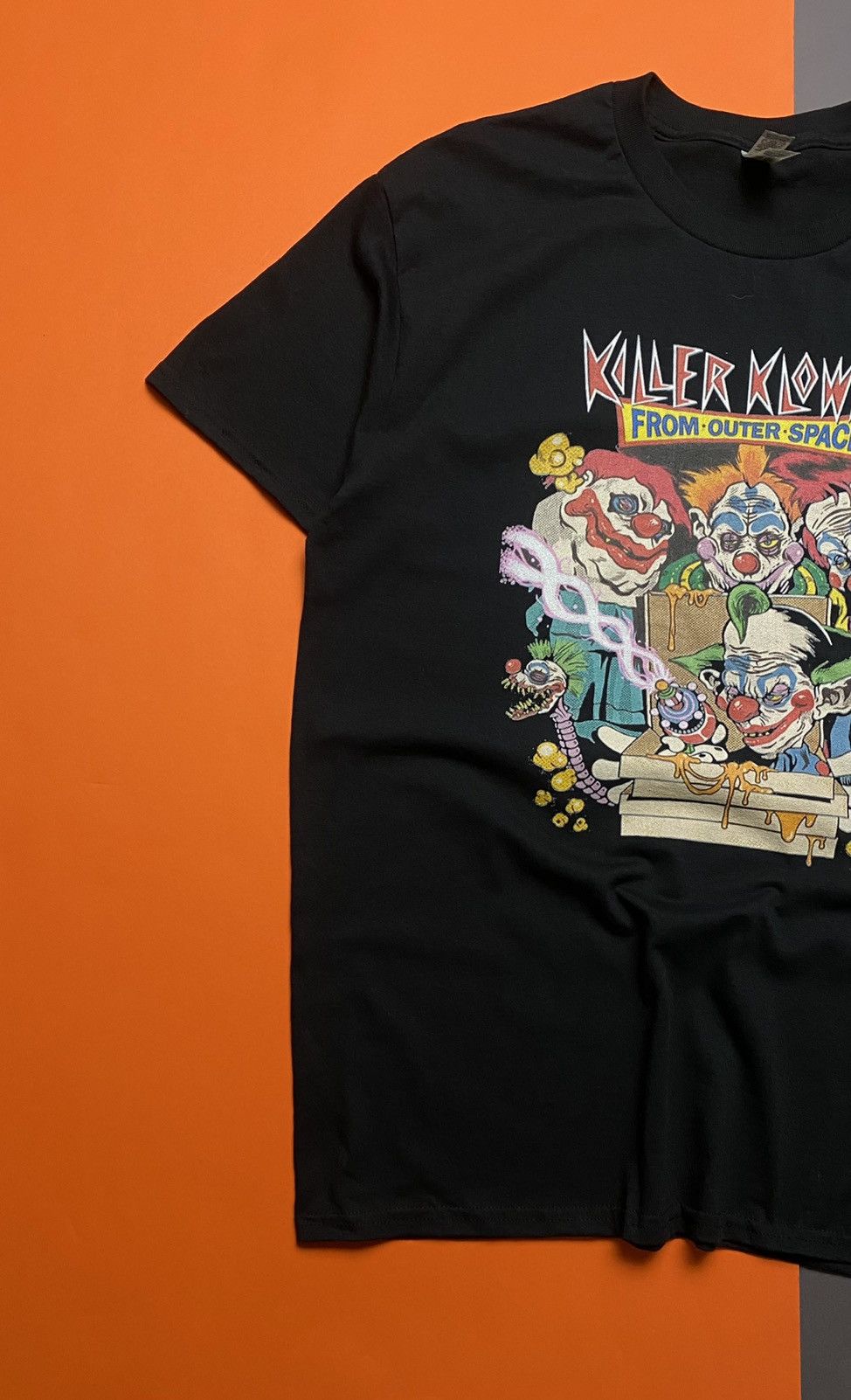 Vintage Killer Klowns from outer space t-shirts Size US L / EU 52-54 / 3 - 3 Thumbnail