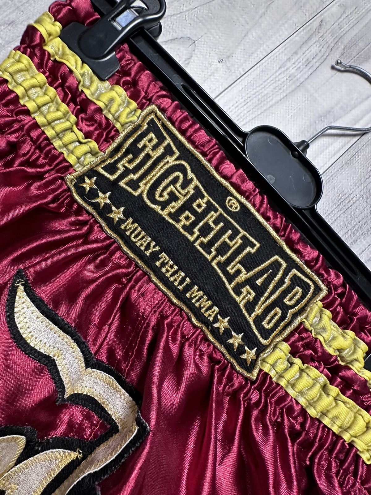 Other × Vintage Vintage Muay Thai Boxing Shorts size M Fightlab rare Size US 32 / EU 48 - 5 Thumbnail