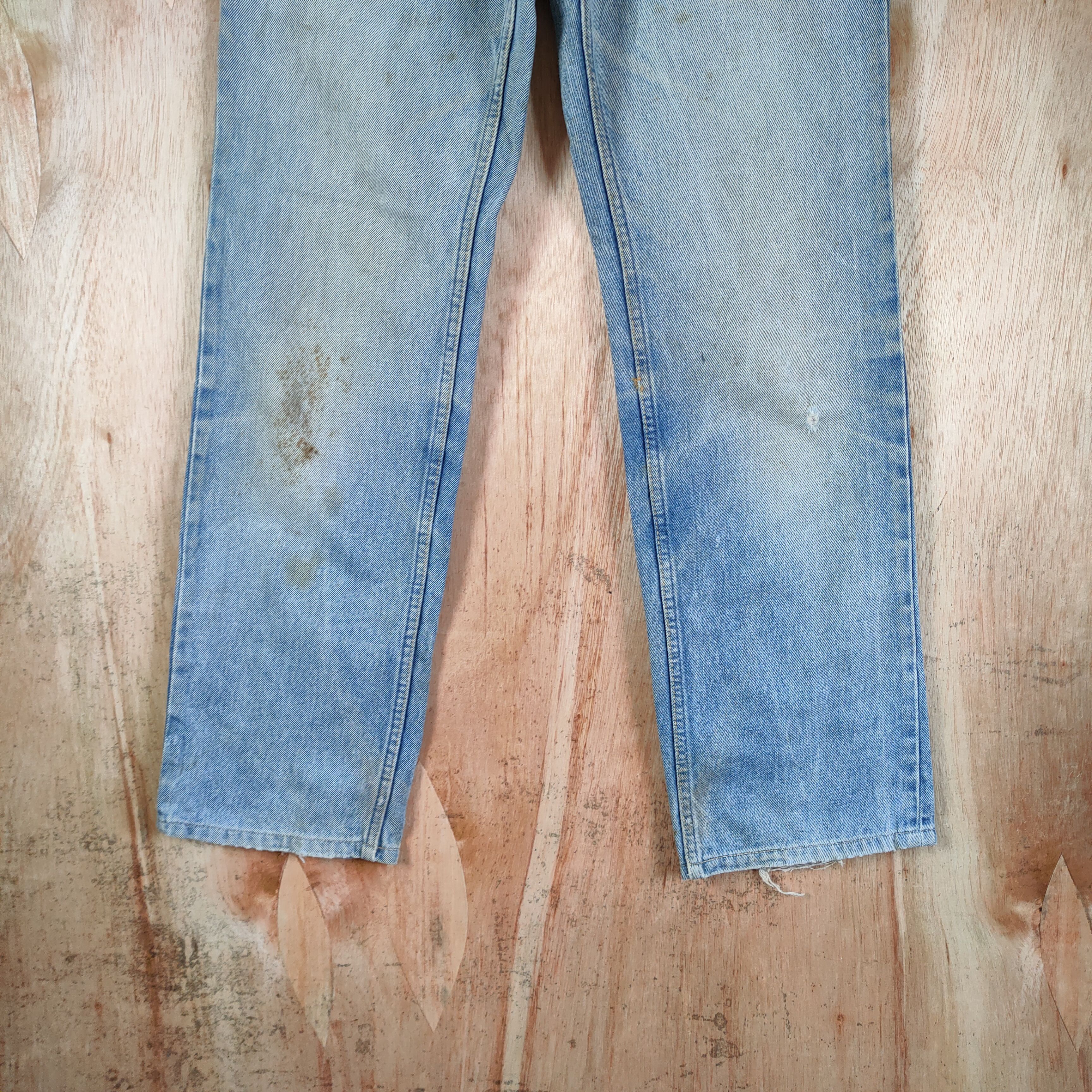 Blue Blue Japan × Japan Blue VINTAGE 70" TALON ZIP BLUE WAY DENIM JEANS Size US 26 / EU 42 - 3 Thumbnail