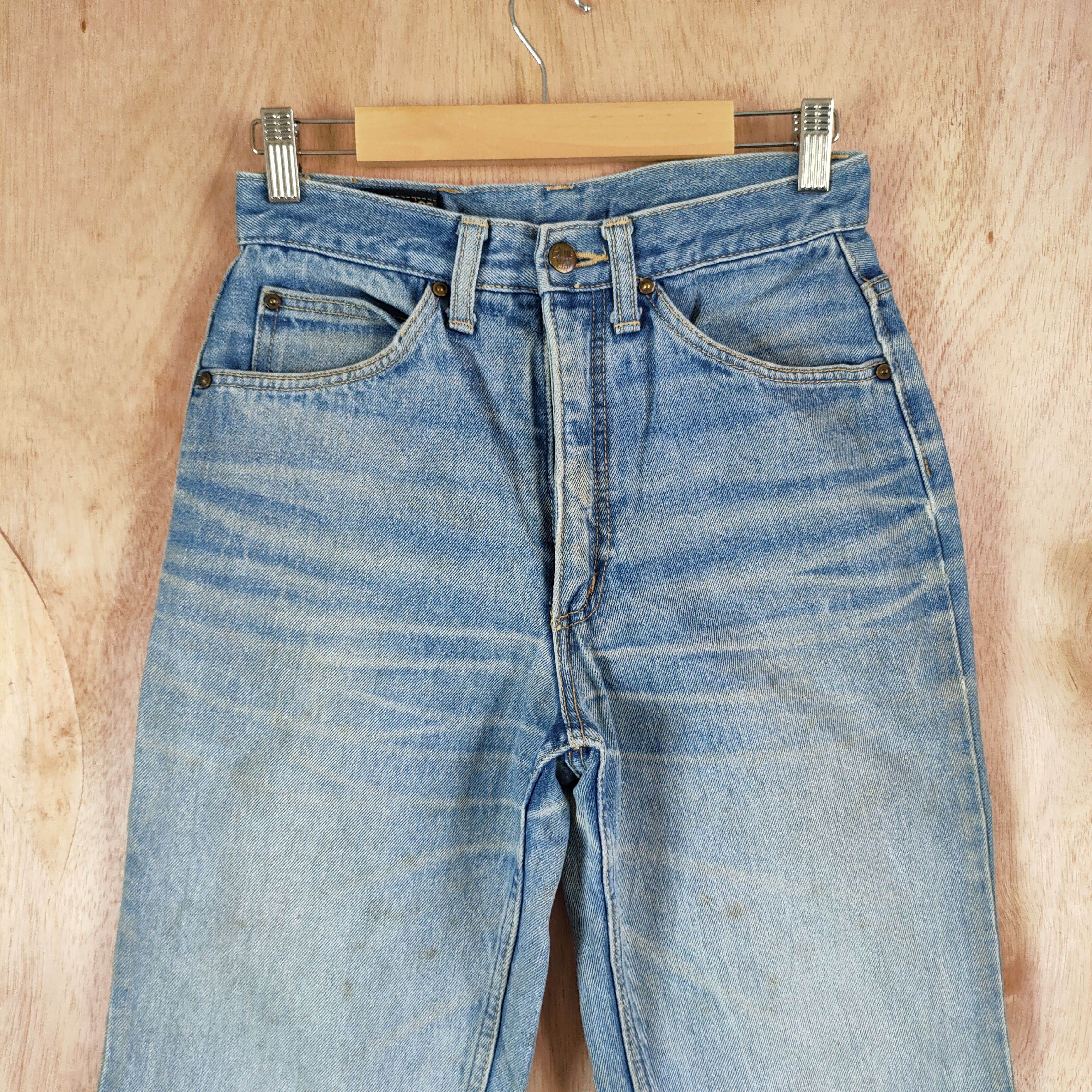 Blue Blue Japan × Japan Blue VINTAGE 70" TALON ZIP BLUE WAY DENIM JEANS Size US 26 / EU 42 - 2 Thumbnail