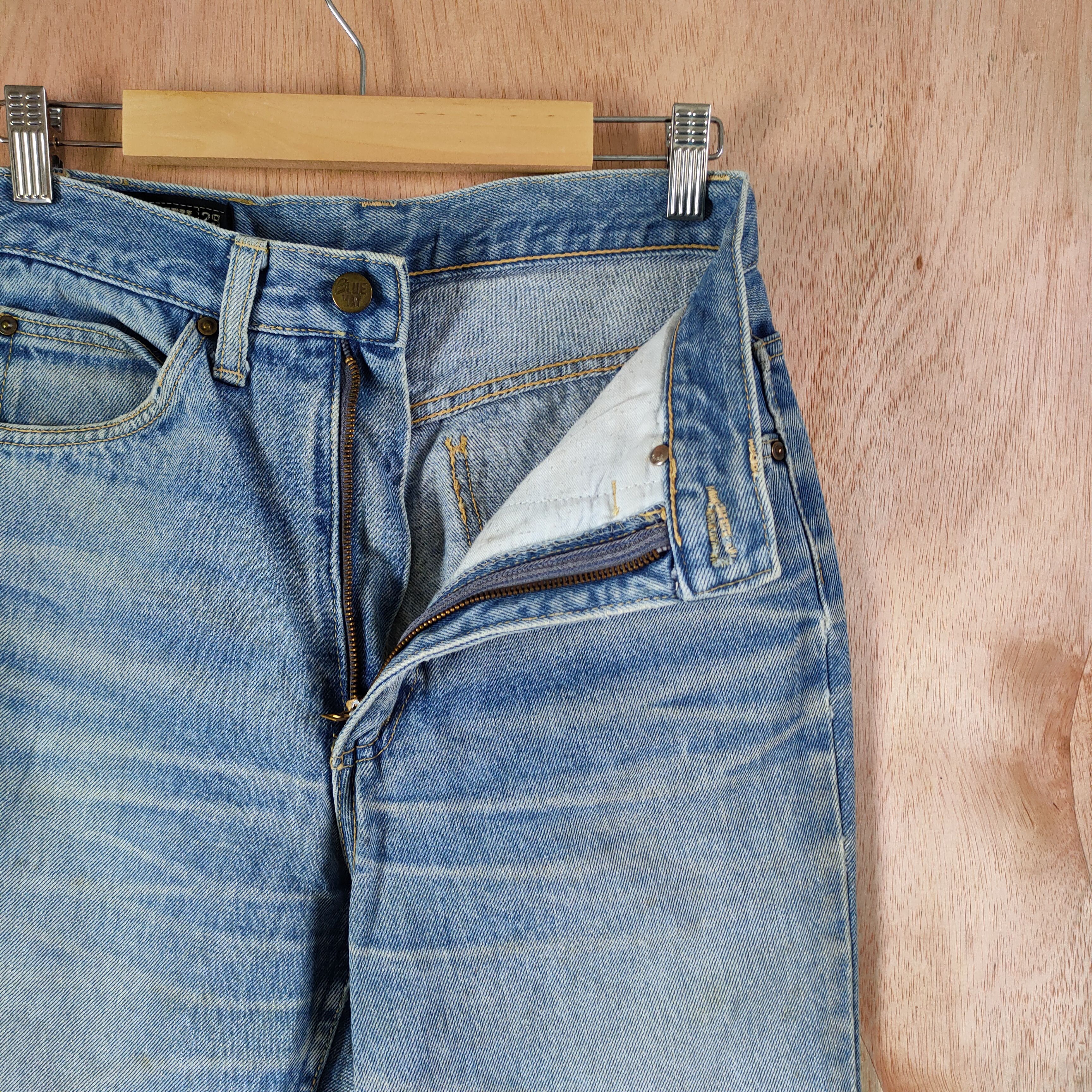 Blue Blue Japan × Japan Blue VINTAGE 70" TALON ZIP BLUE WAY DENIM JEANS Size US 26 / EU 42 - 4 Thumbnail
