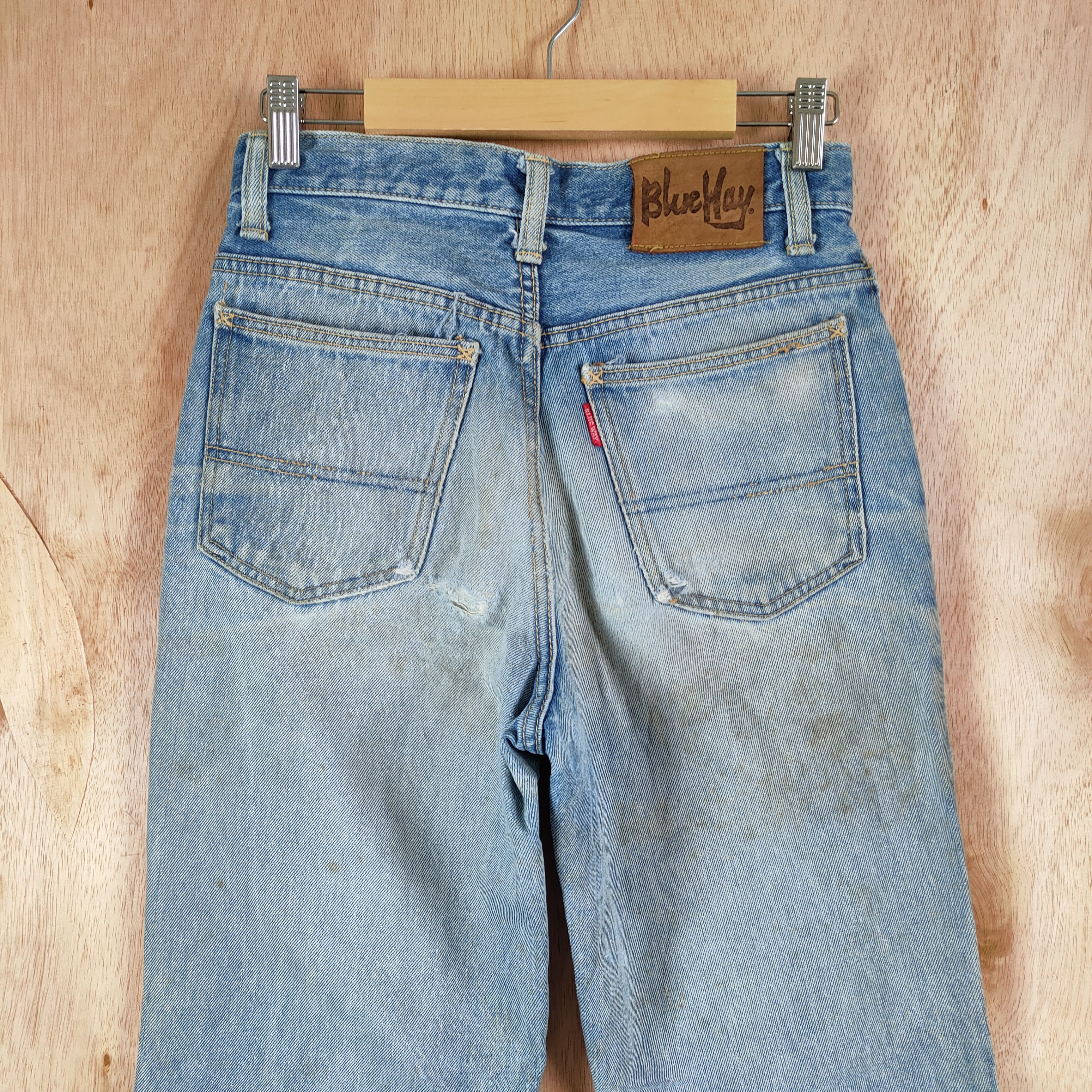 Blue Blue Japan × Japan Blue VINTAGE 70" TALON ZIP BLUE WAY DENIM JEANS Size US 26 / EU 42 - 10 Thumbnail