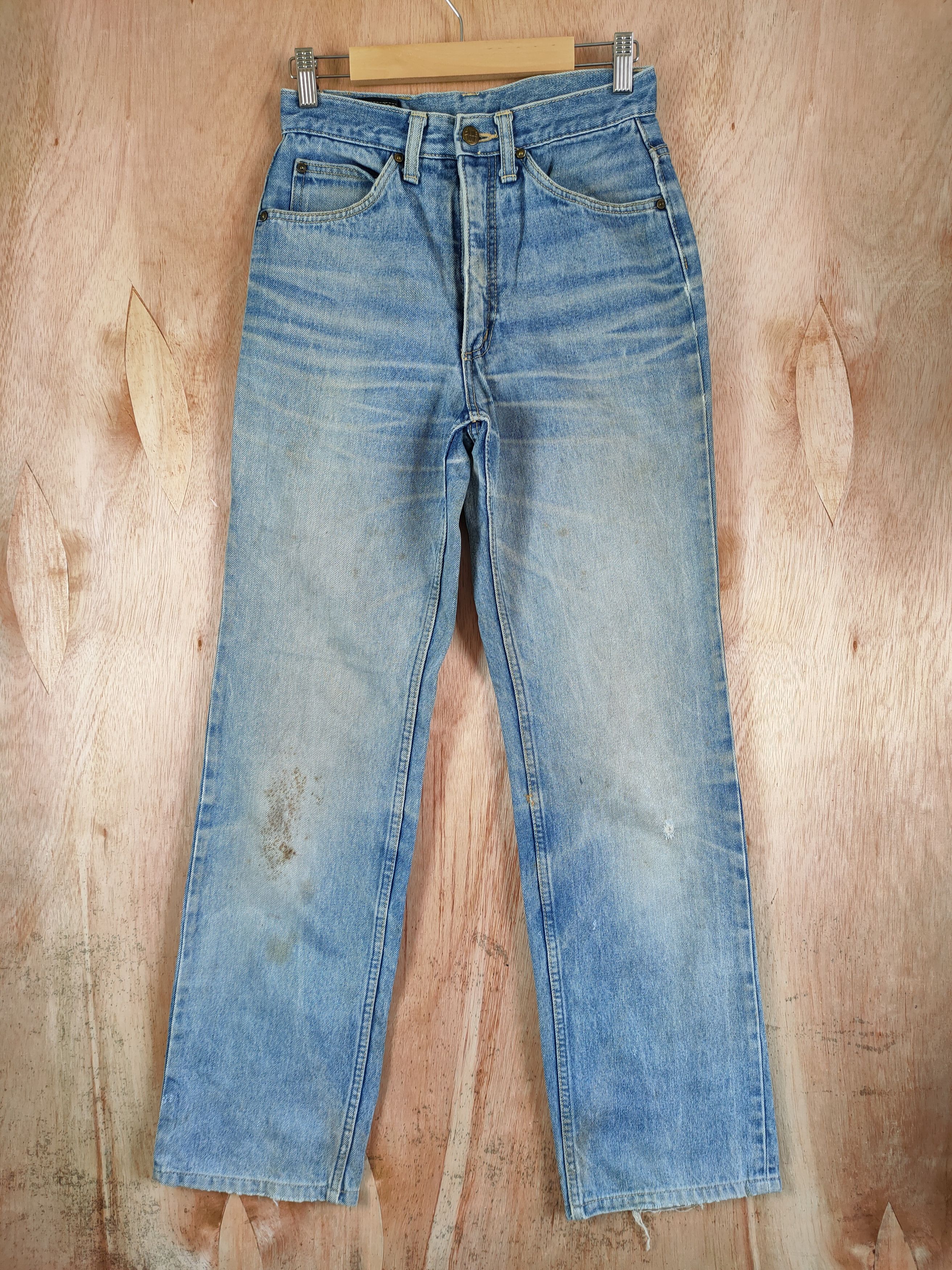 image of Blue Blue Japan x Japan Blue Vintage 70" Talon Zip Blue Way Denim Jeans in Denim Blue (Size 26)