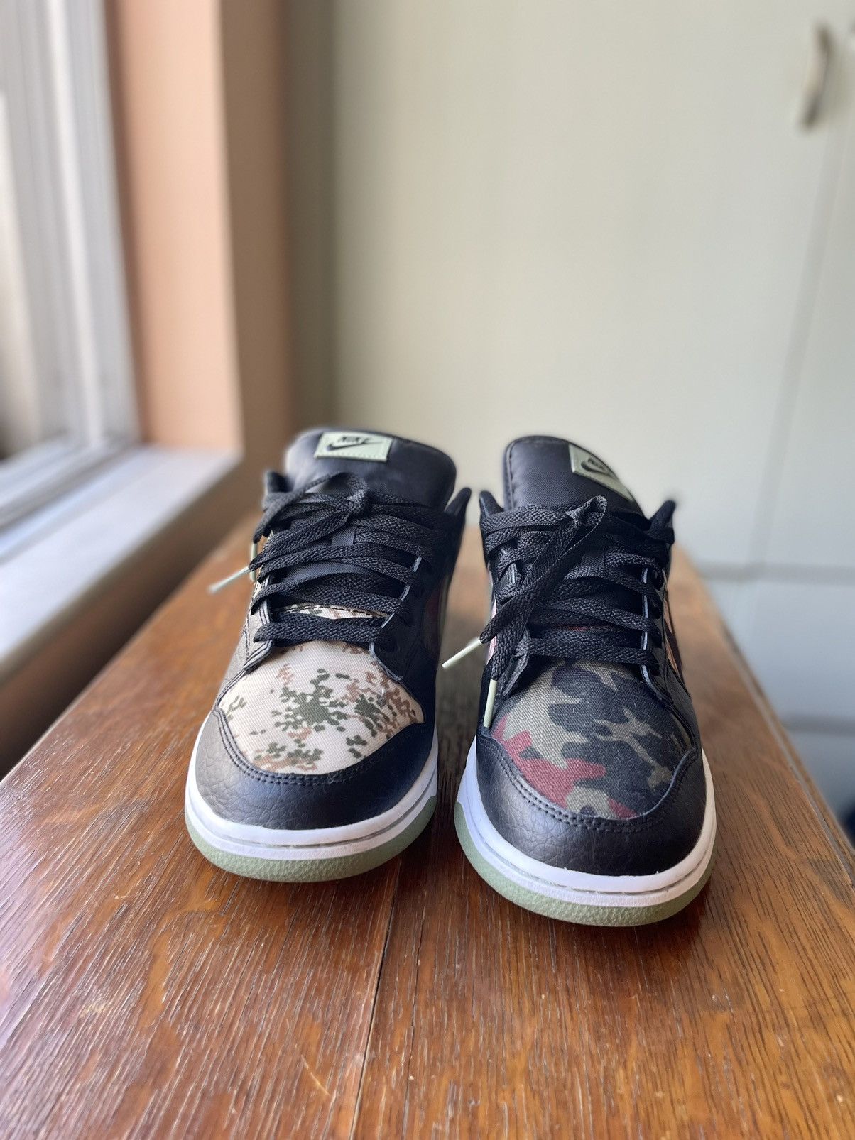Nike Nike Dunk Low SE mixed camo Size US 10.5 / EU 43-44 - 3 Thumbnail