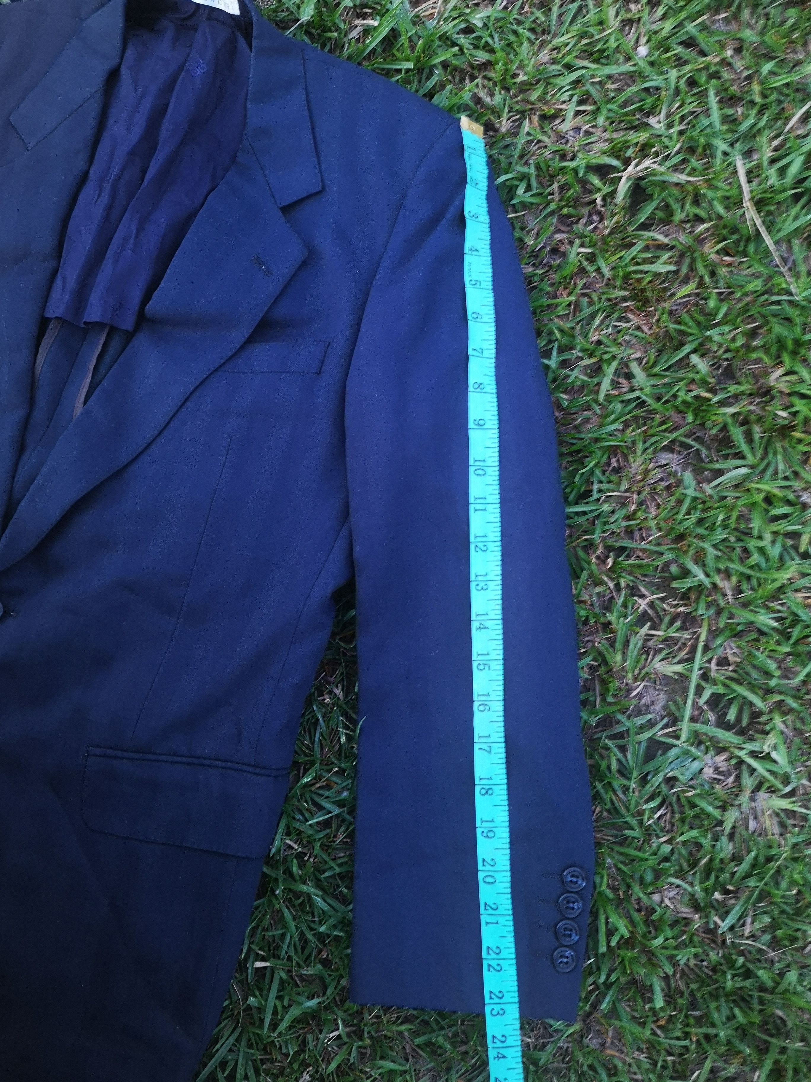 Givenchy × Vintage Givenchy Wool Blazer Size 38R - 18 Thumbnail