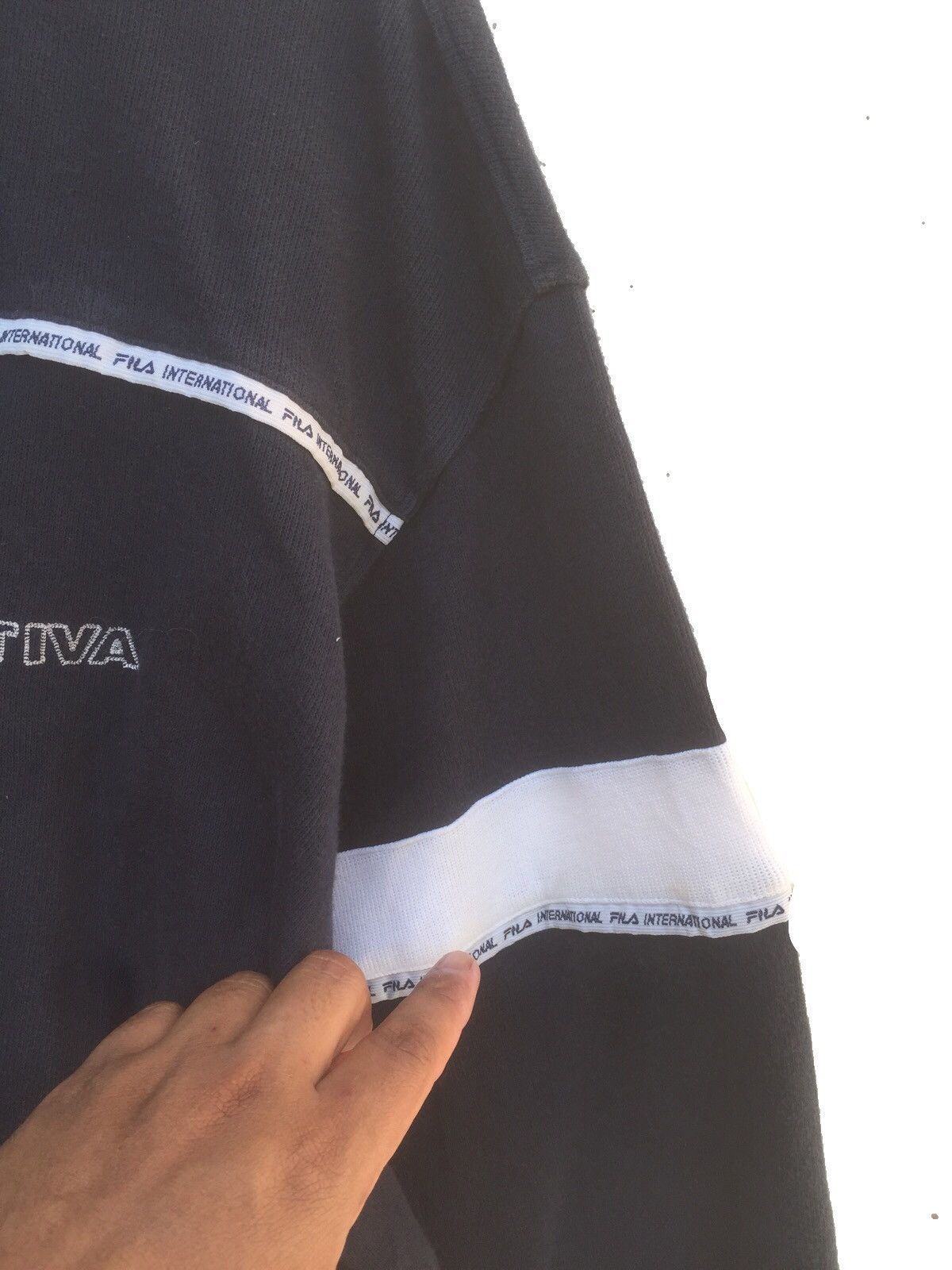 Fila RARE VINTAGE FILA BIG LOGO PULLOVER Size US M / EU 48-50 / 2 - 6 Thumbnail