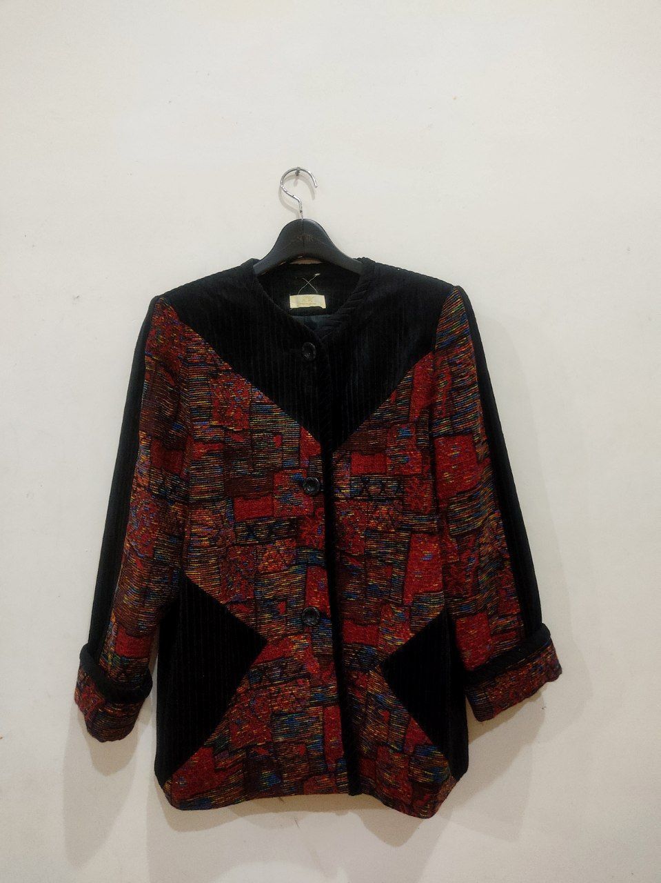 Japanese Brand × Vintage Velvet Coat Avant Garde Size US L / EU 52-54 / 3 - 1 Thumbnail