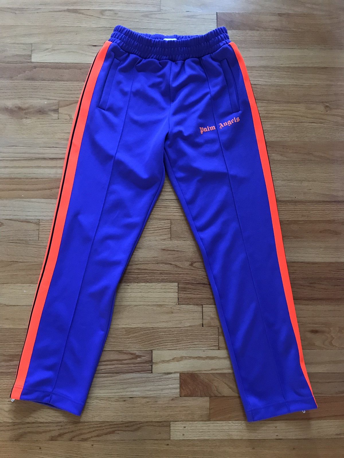 Palm Angels Purple and Orange Classic Stripe Trackpants Large Grailed