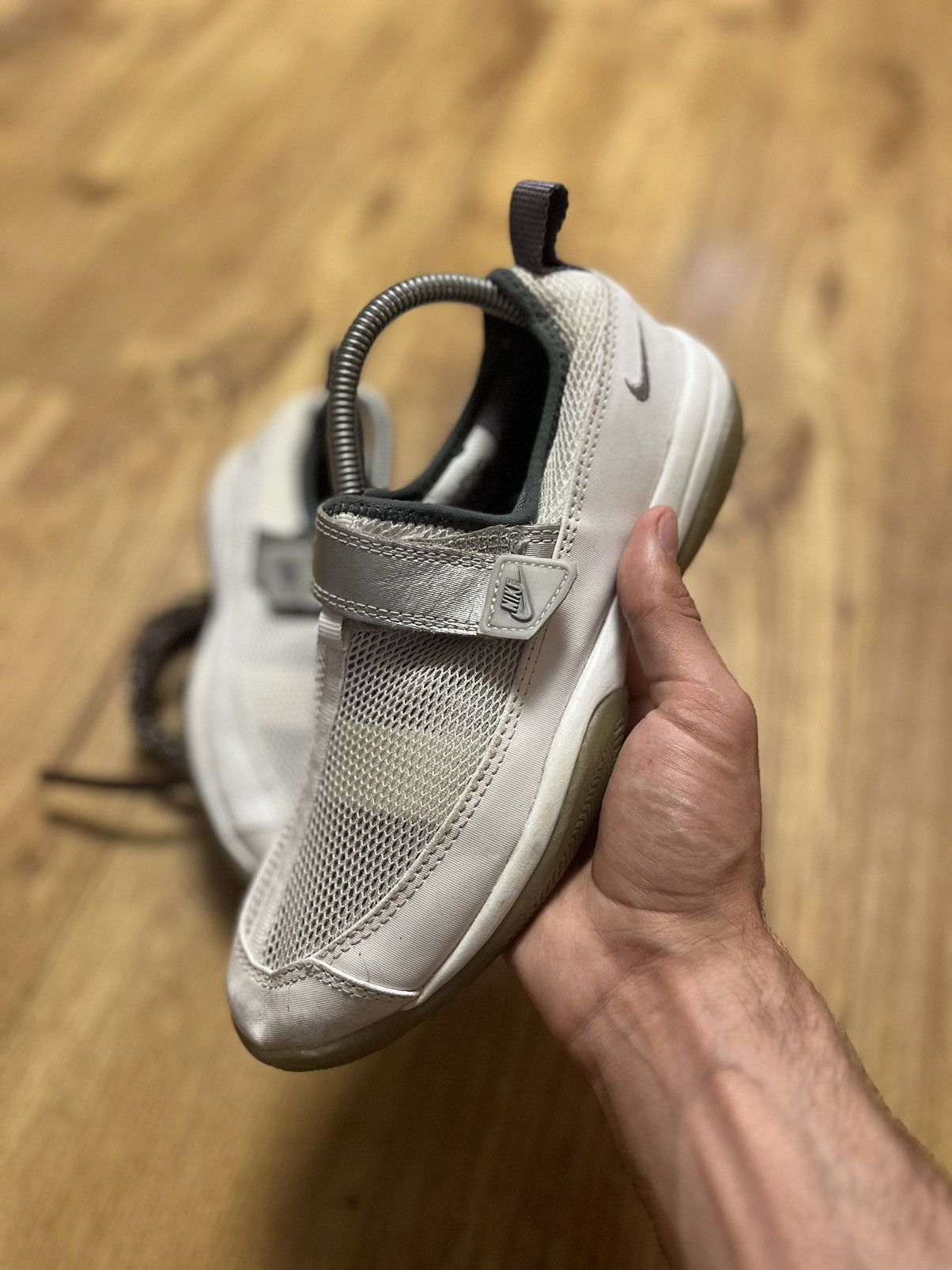 Nike × Vintage Y2K Nike Rift Sandals Vintage Sneakers Rare Mini Swoosh Size US 6 / EU 39 - 1 Thumbnail