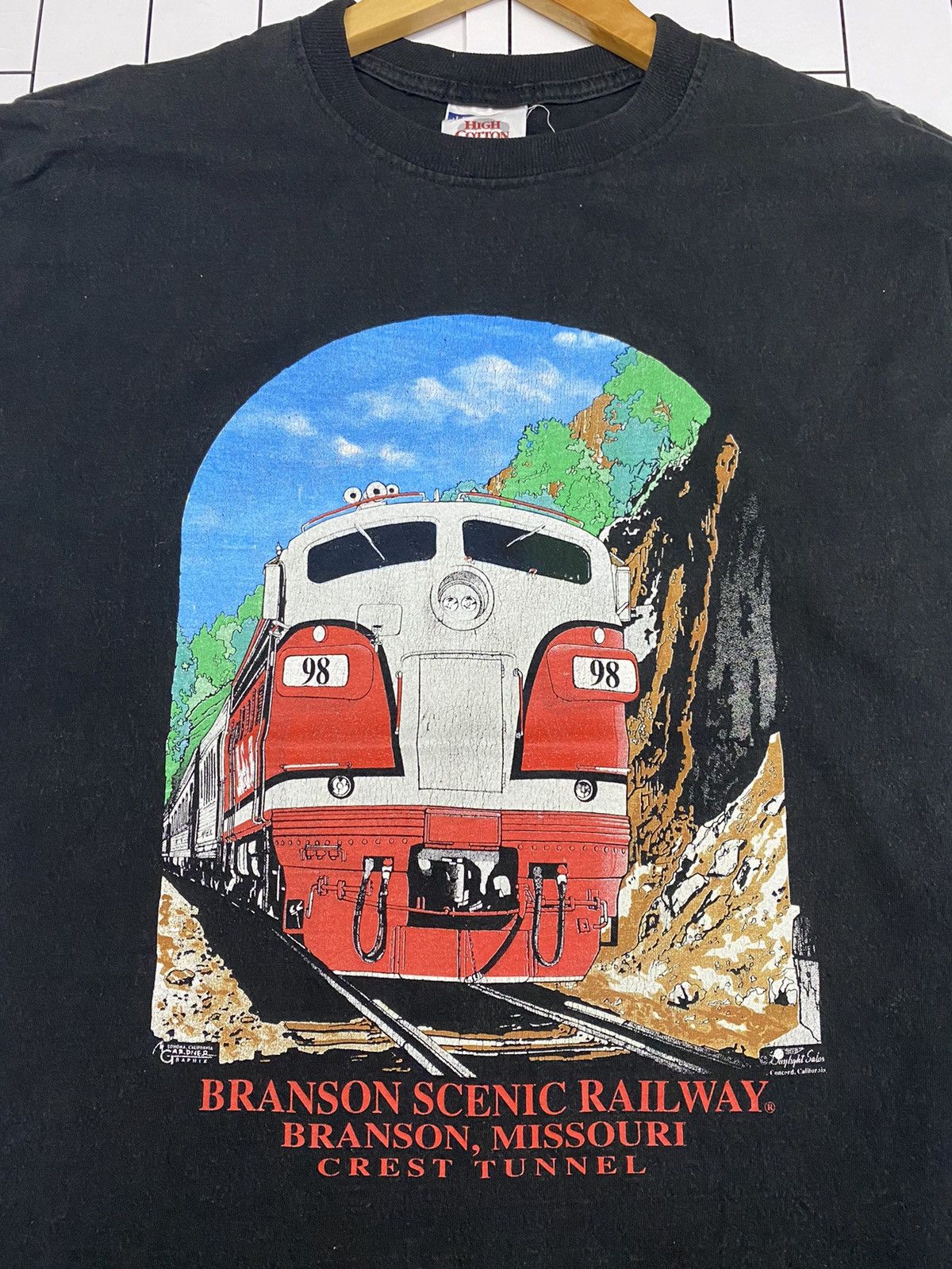 Vintage Vintage Branson Scenic Photo Print T-Shirt Size US L / EU 52-54 / 3 - 3 Thumbnail