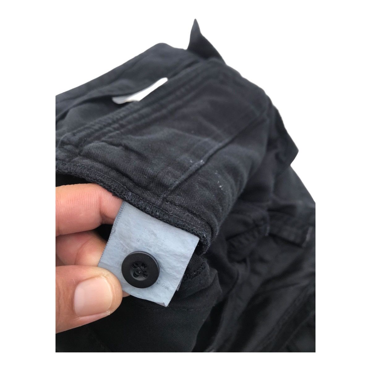 Issey Miyake Issey Miyake Black Cargo Pants Miyake Japan Casual Pants Size US 30 / EU 46 - 10 Thumbnail