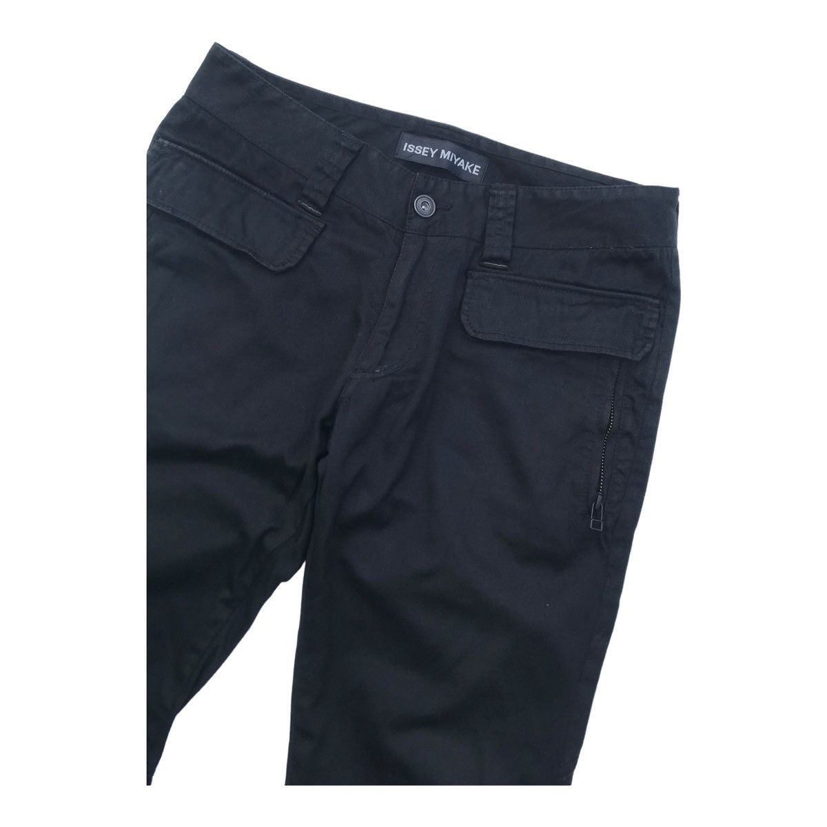 Issey Miyake Issey Miyake Black Cargo Pants Miyake Japan Casual Pants Size US 30 / EU 46 - 3 Thumbnail