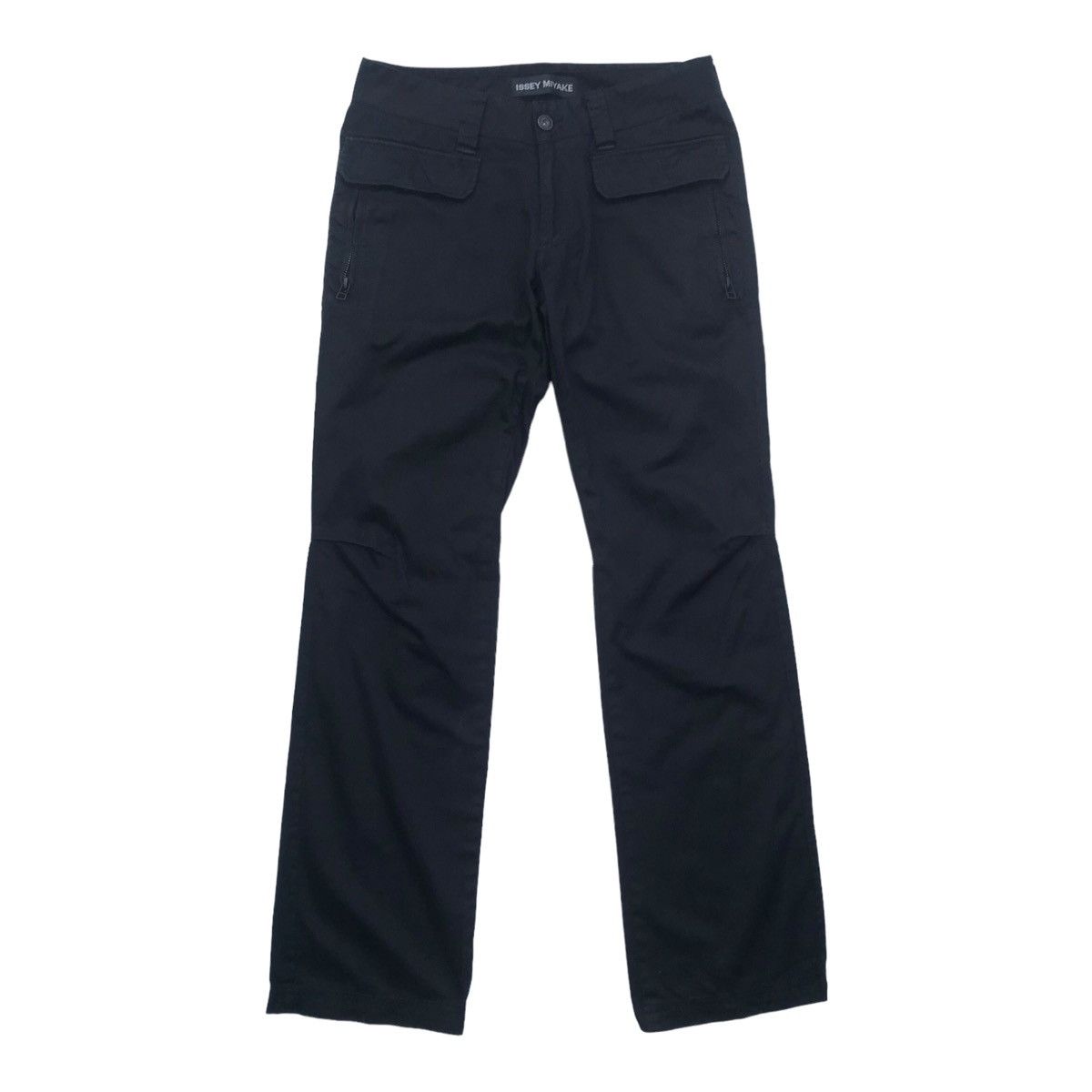 Issey Miyake Issey Miyake Black Cargo Pants Miyake Japan Casual Pants Size US 30 / EU 46 - 1 Thumbnail